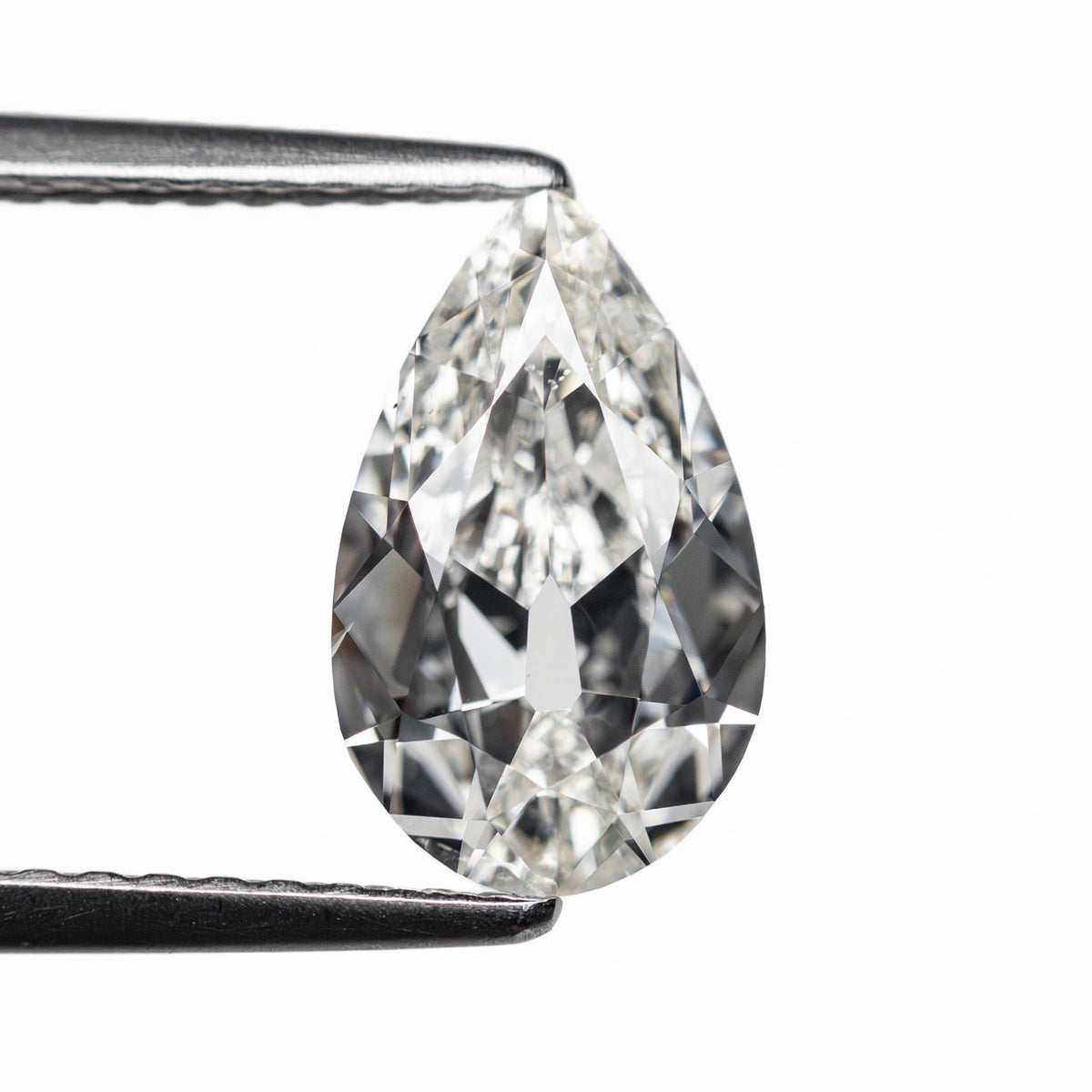 1.51ct 10.26x6.26x3.45mm GIA SI1 G Modern Antique Pear Brilliant 25085-01-Staghead Designs