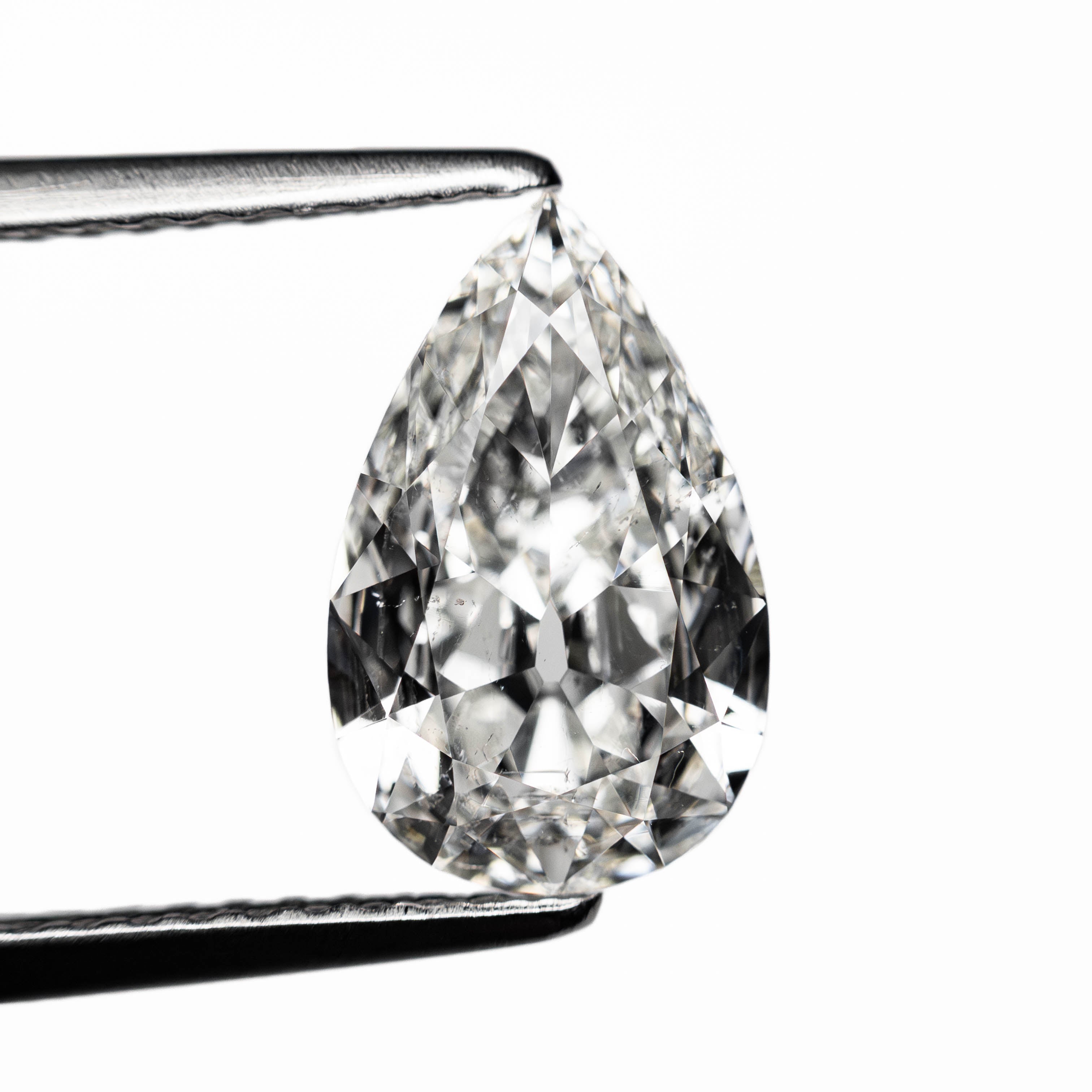 1.51ct 10.68x6.68x3.24mm GIA SI2 G Modern Antique Pear Brilliant 25086-01-Staghead Designs