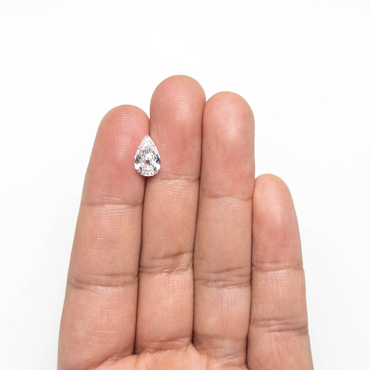 1.51ct 10.68x6.68x3.24mm GIA SI2 G Modern Antique Pear Brilliant 25086-01-Staghead Designs