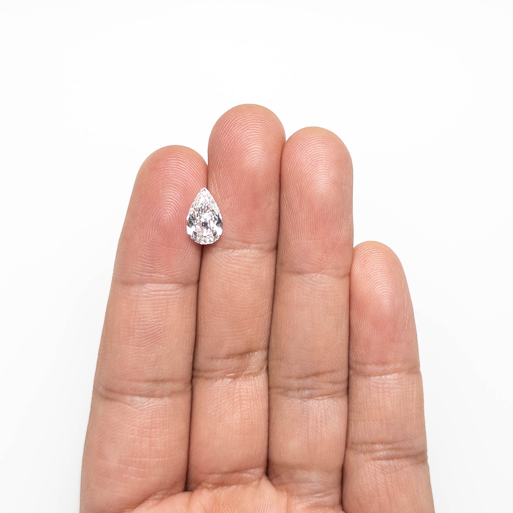 1.51ct 10.68x6.68x3.24mm GIA SI2 G Modern Antique Pear Brilliant 25086-01-Staghead Designs