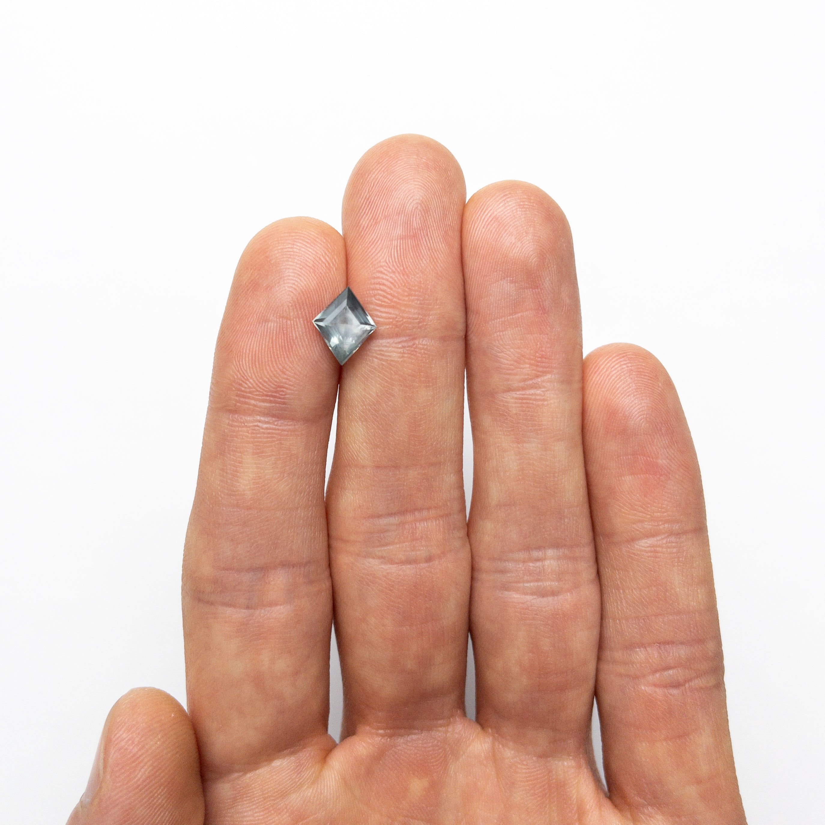 1.94ct 10.21x8.33x4.59mm Lozenge Step Cut Sapphire 25175-03-Staghead Designs