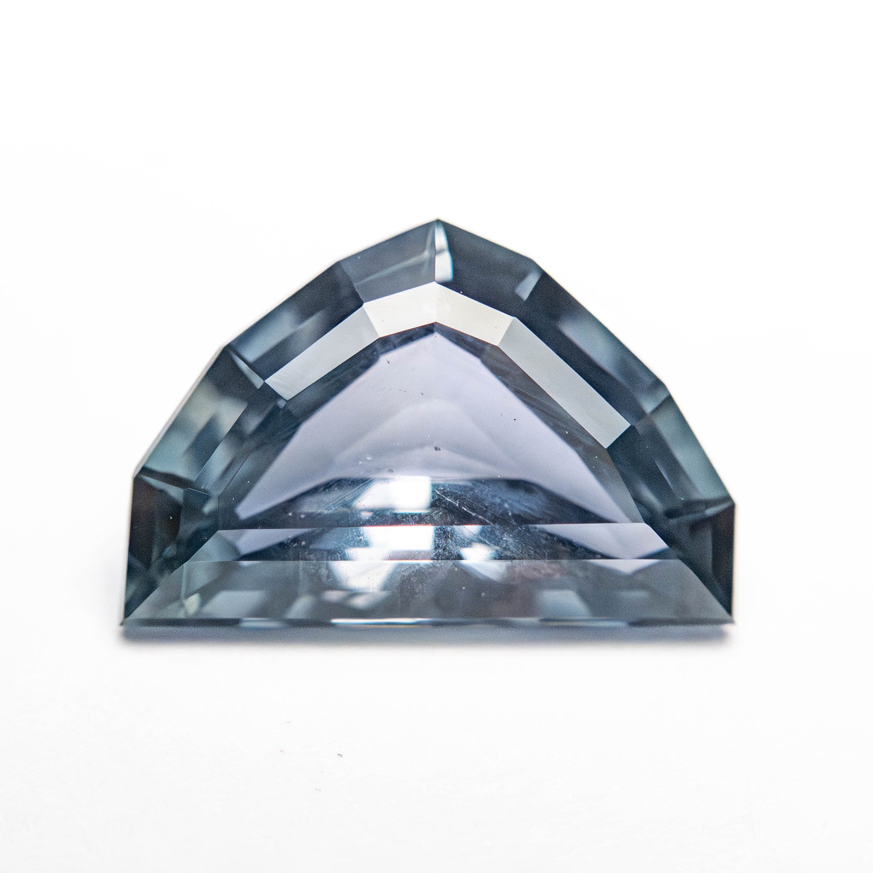 3.51ct 7.82x11.75x4.63mm Shield Step Cut Sapphire 25175-25-Staghead Designs