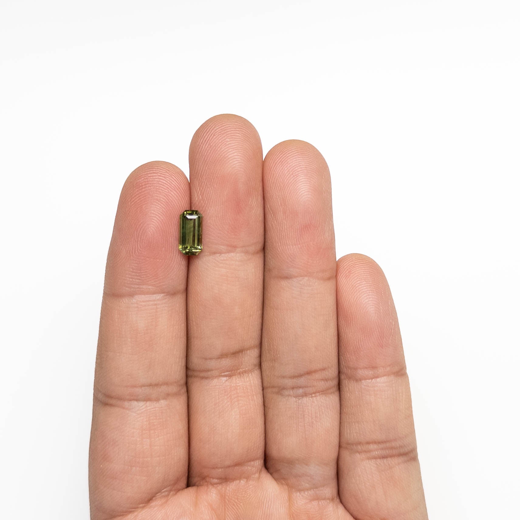 1.51ct 9.02x4.65x3.35mm Cut Corner Rectangle Step Cut Sapphire 25191-03-Staghead Designs