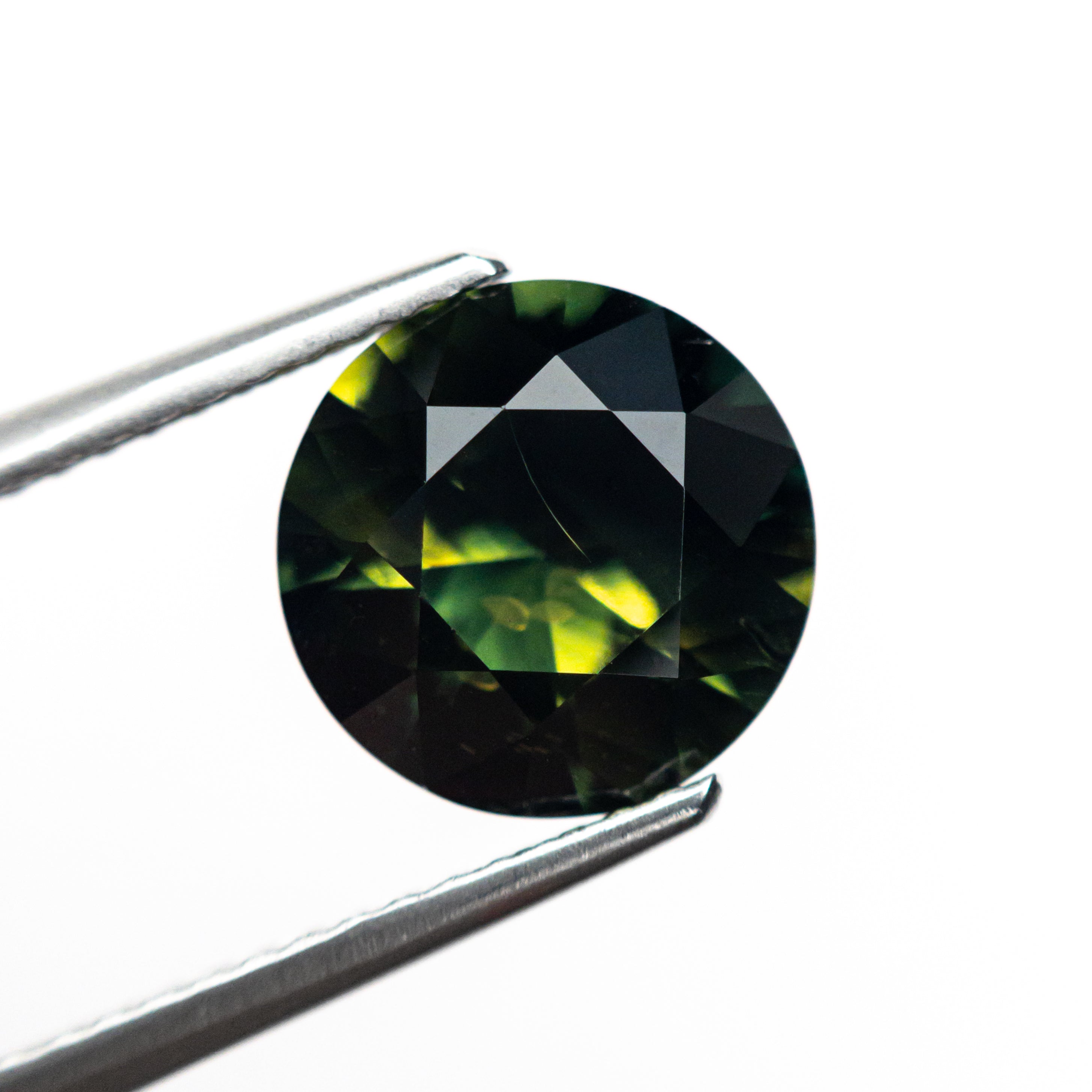 3.00ct 9.07x9.02x5.18mm Round Brilliant Sapphire 25373-01-Staghead Designs