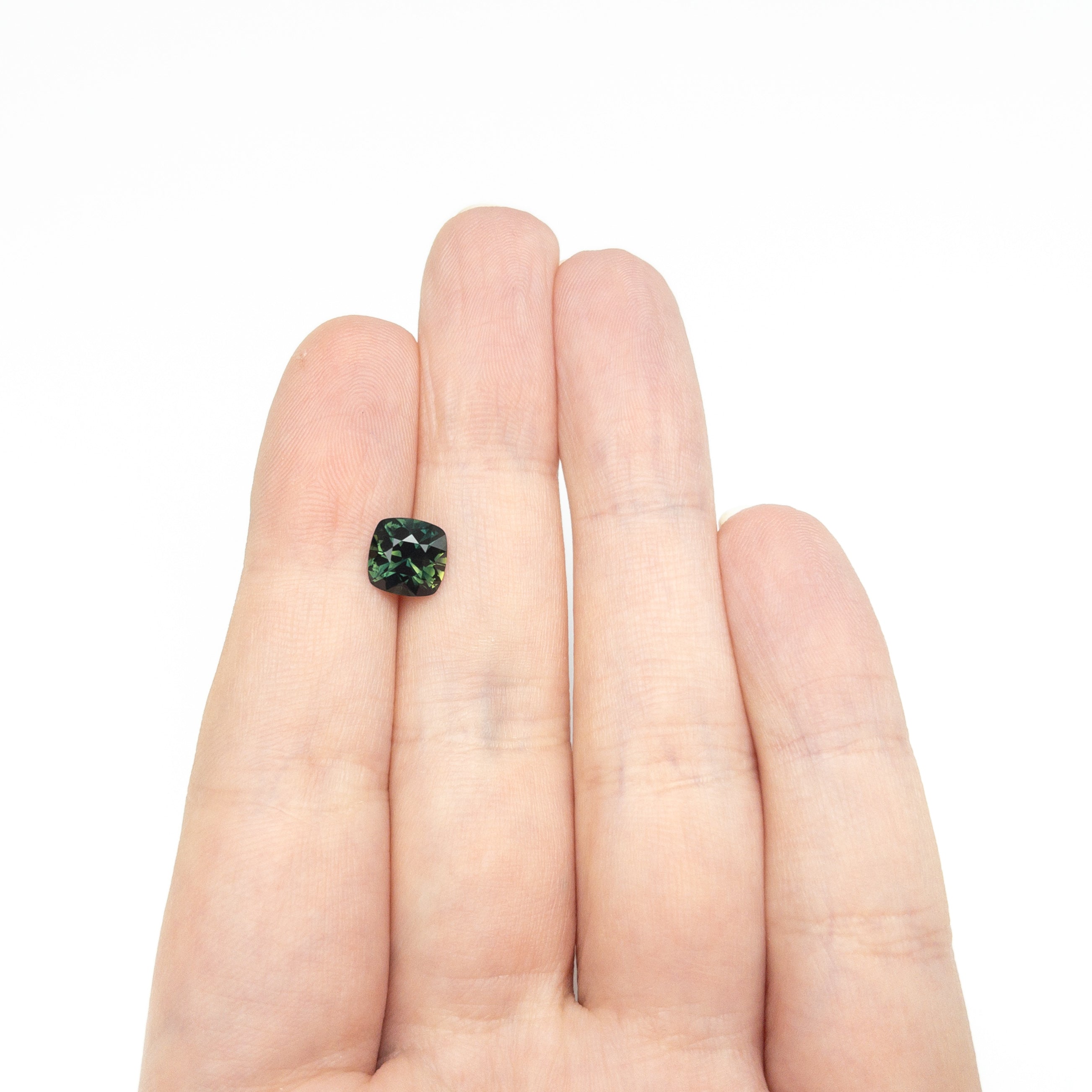 2.02ct 7.16x7.15x5.00mm Cushion Brilliant Sapphire 25376-01-Staghead Designs