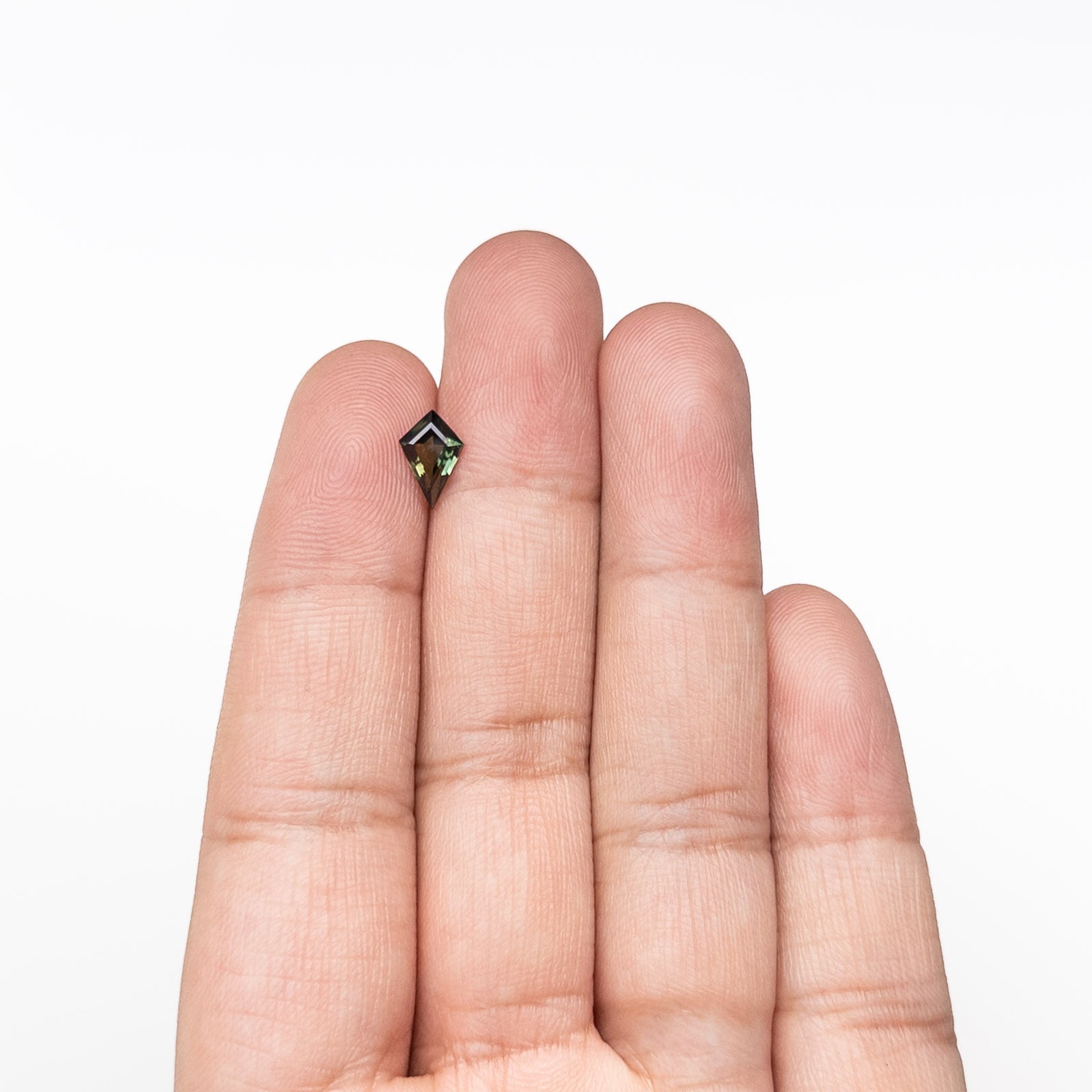 1.07ct 9.22x6.18x3.46mm Kite Step Cut Sapphire 25386-05-Staghead Designs