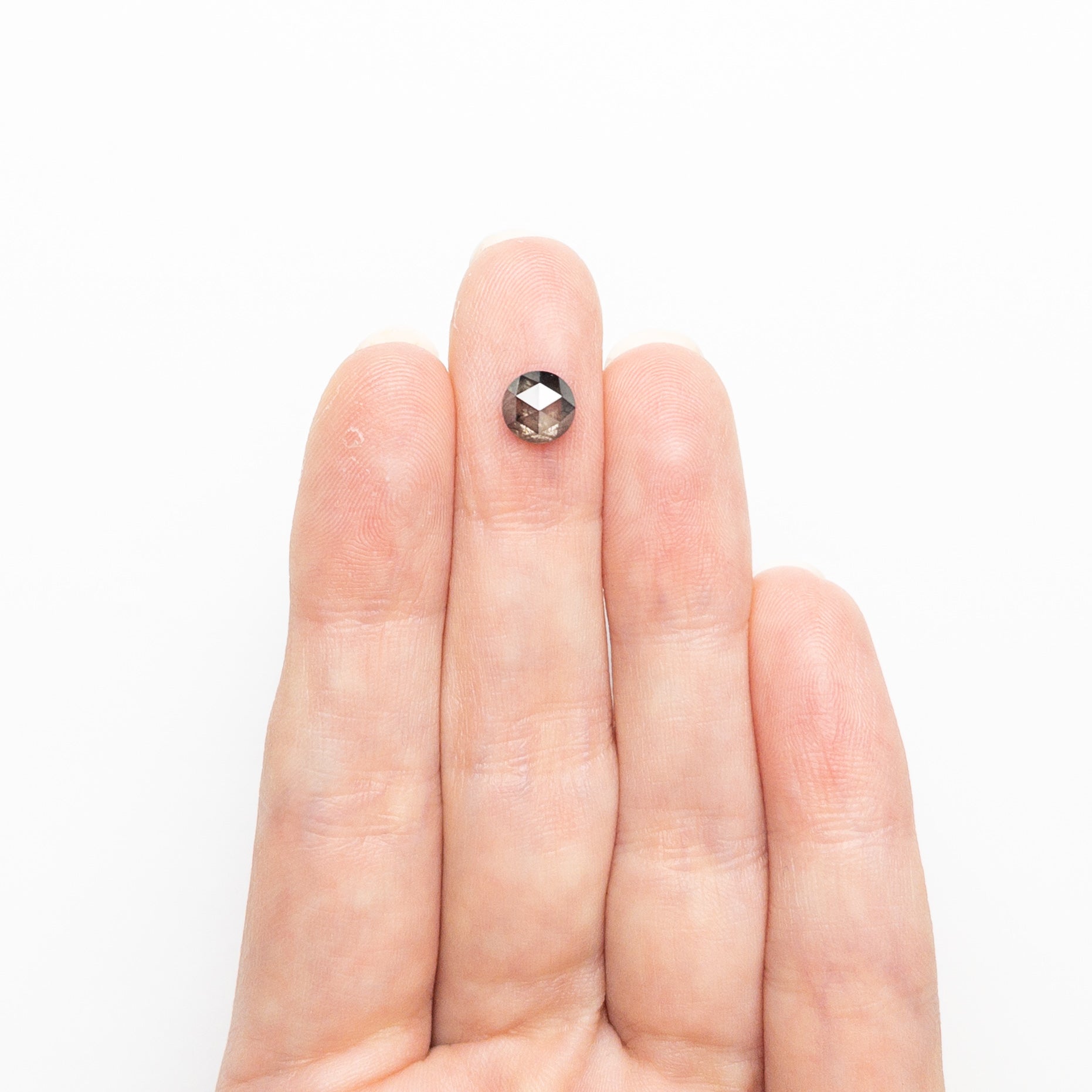 1.05ct 6.17x6.13x3.27mm Round Rosecut 25453-16-Staghead Designs