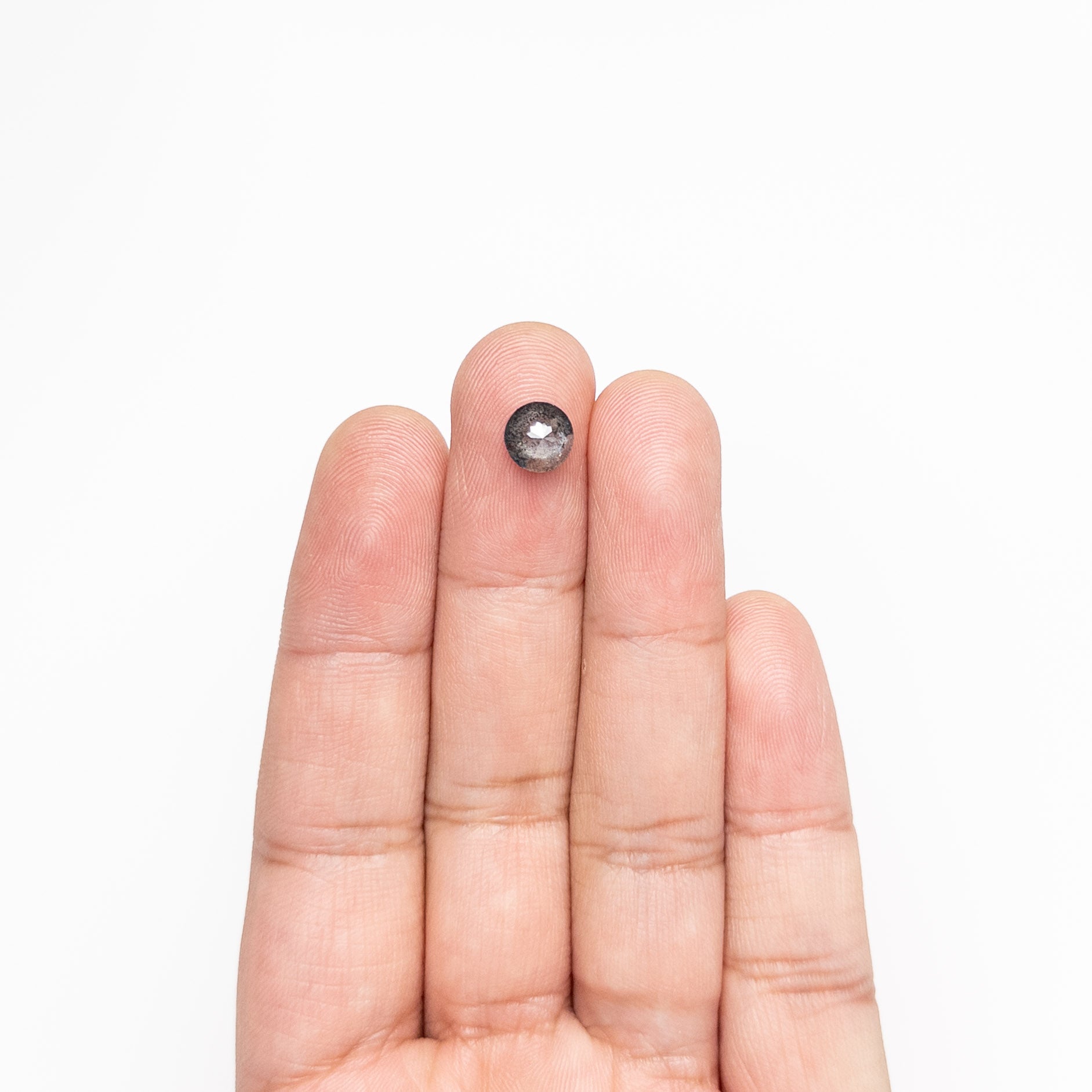 1.45ct 7.10x7.03x3.76mm Round Rosecut 25453-19-Staghead Designs