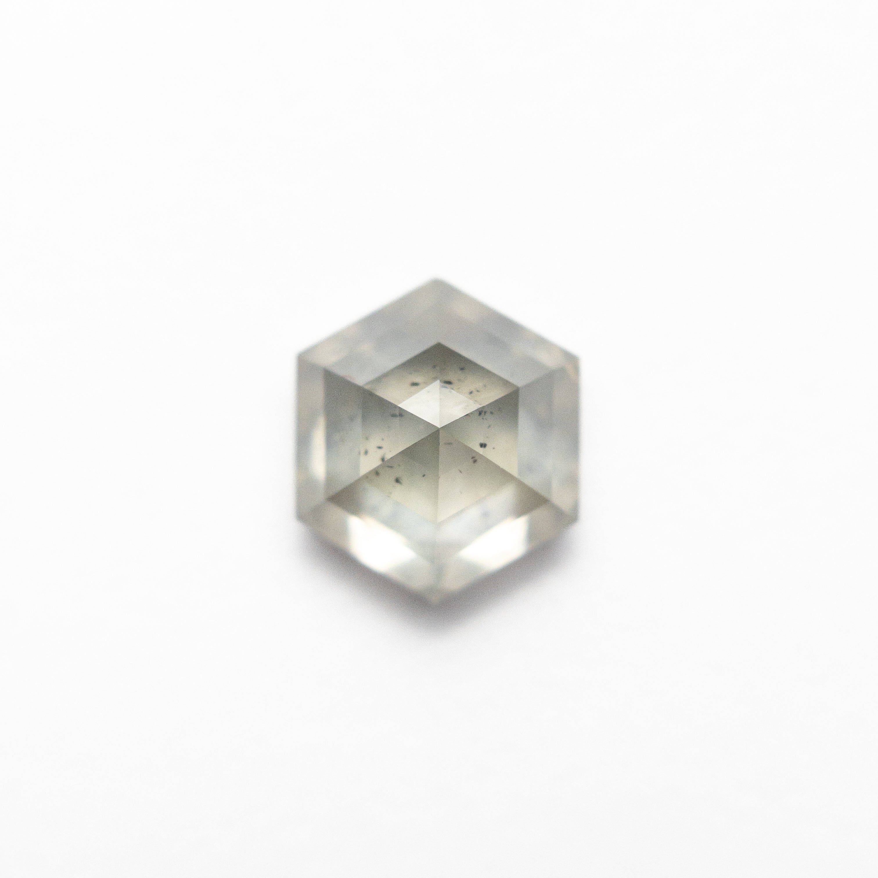 1.59ct 7.54x6.54x4.31mm Hexagon Step Cut 25455-10-Staghead Designs