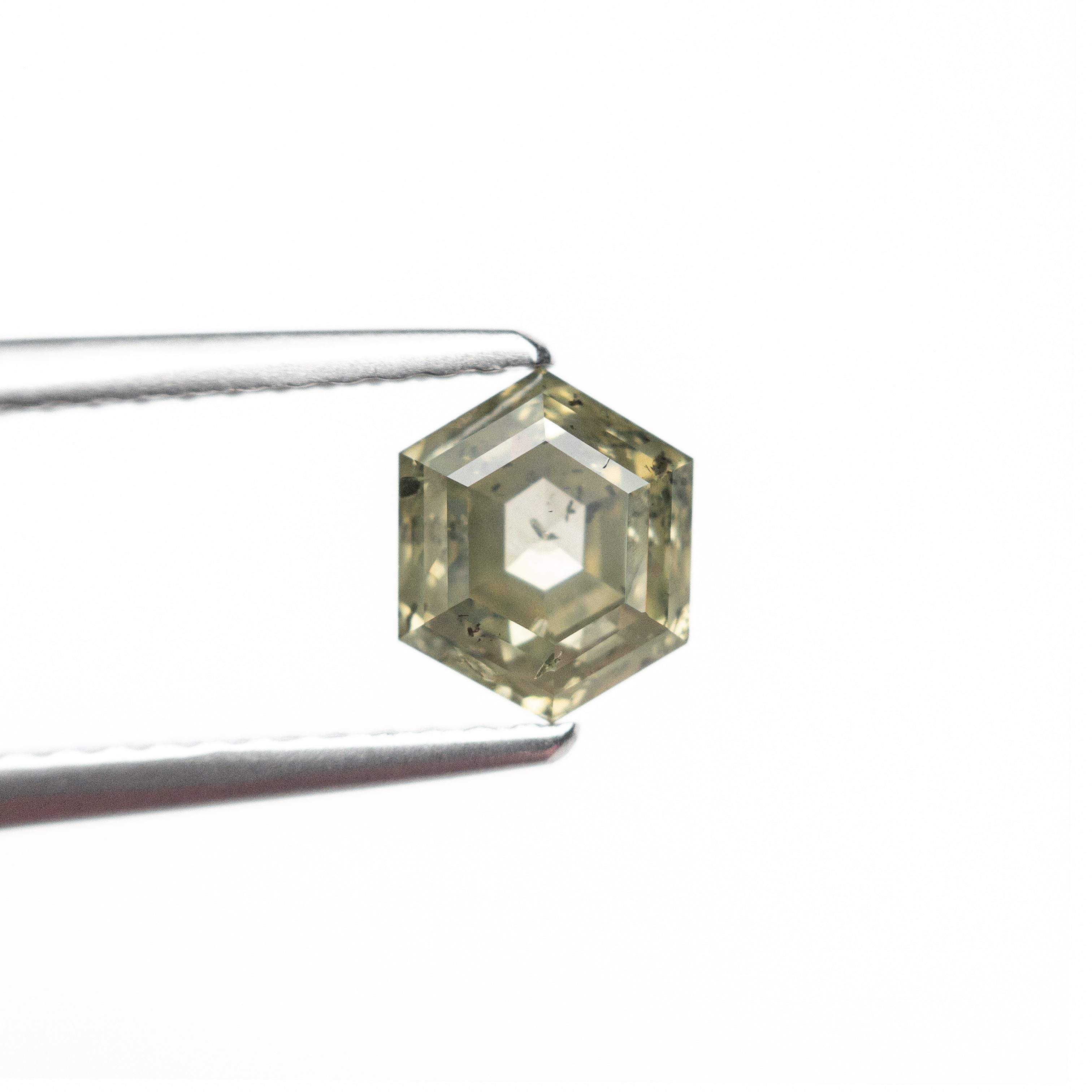 1.07ct 6.36x5.29x3.98mm Hexagon Step Cut 25455-11-Staghead Designs