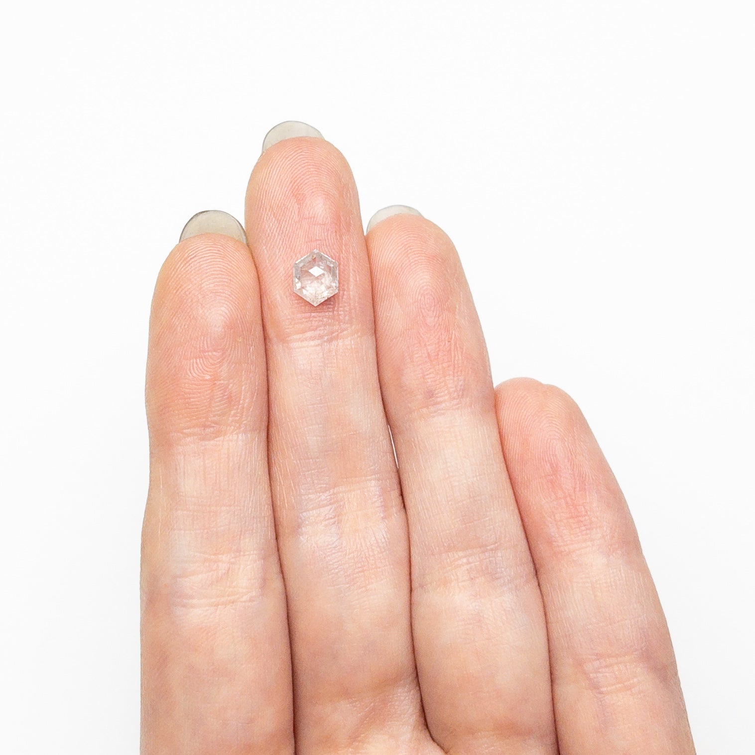 0.74ct 6.47x5.07x2.80mm Hexagon Double Cut 25457-14-Staghead Designs