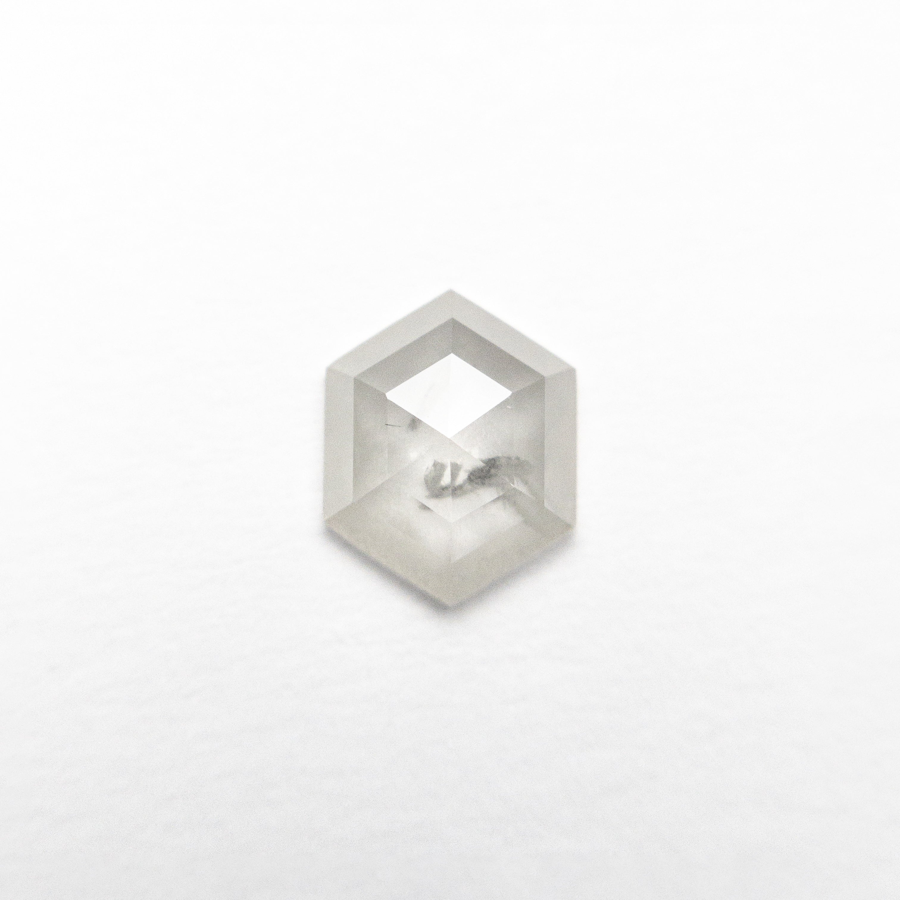 0.66ct 6.84x5.46x2.11mm Hexagon Rosecut 25457-16-Staghead Designs