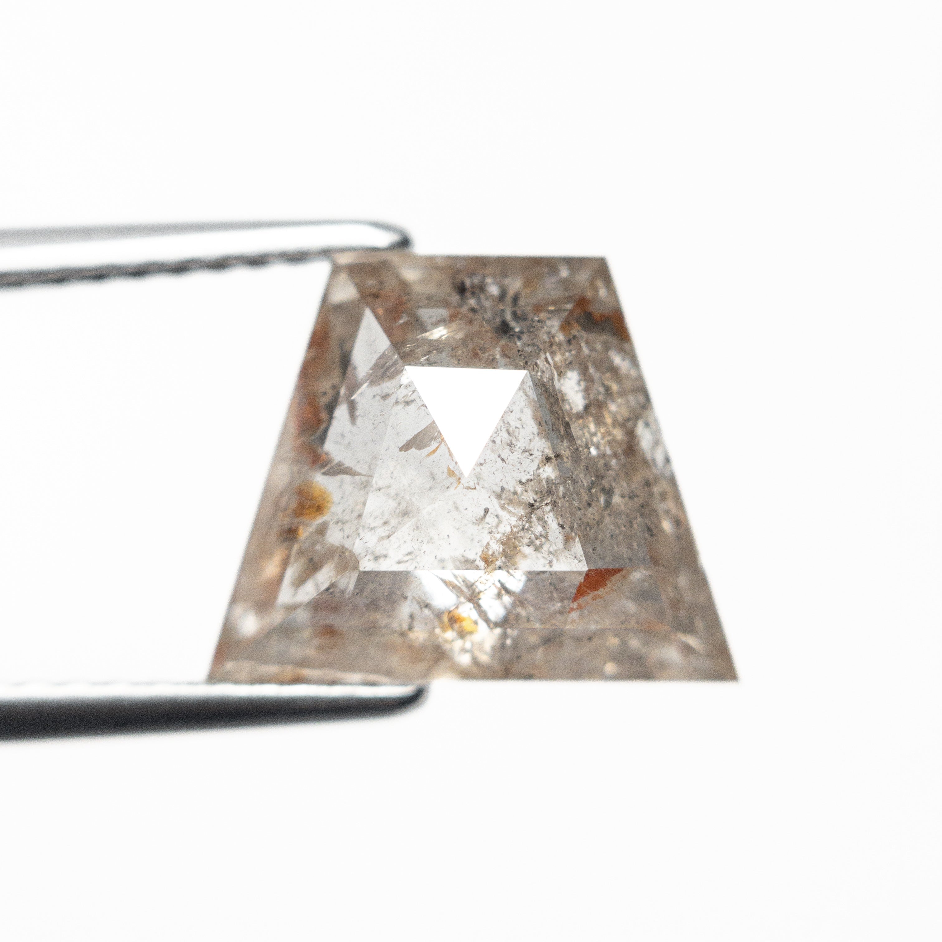 4.29ct 9.06x11.29x4.8mm Trapezoid Rosecut 25479-01-Staghead Designs