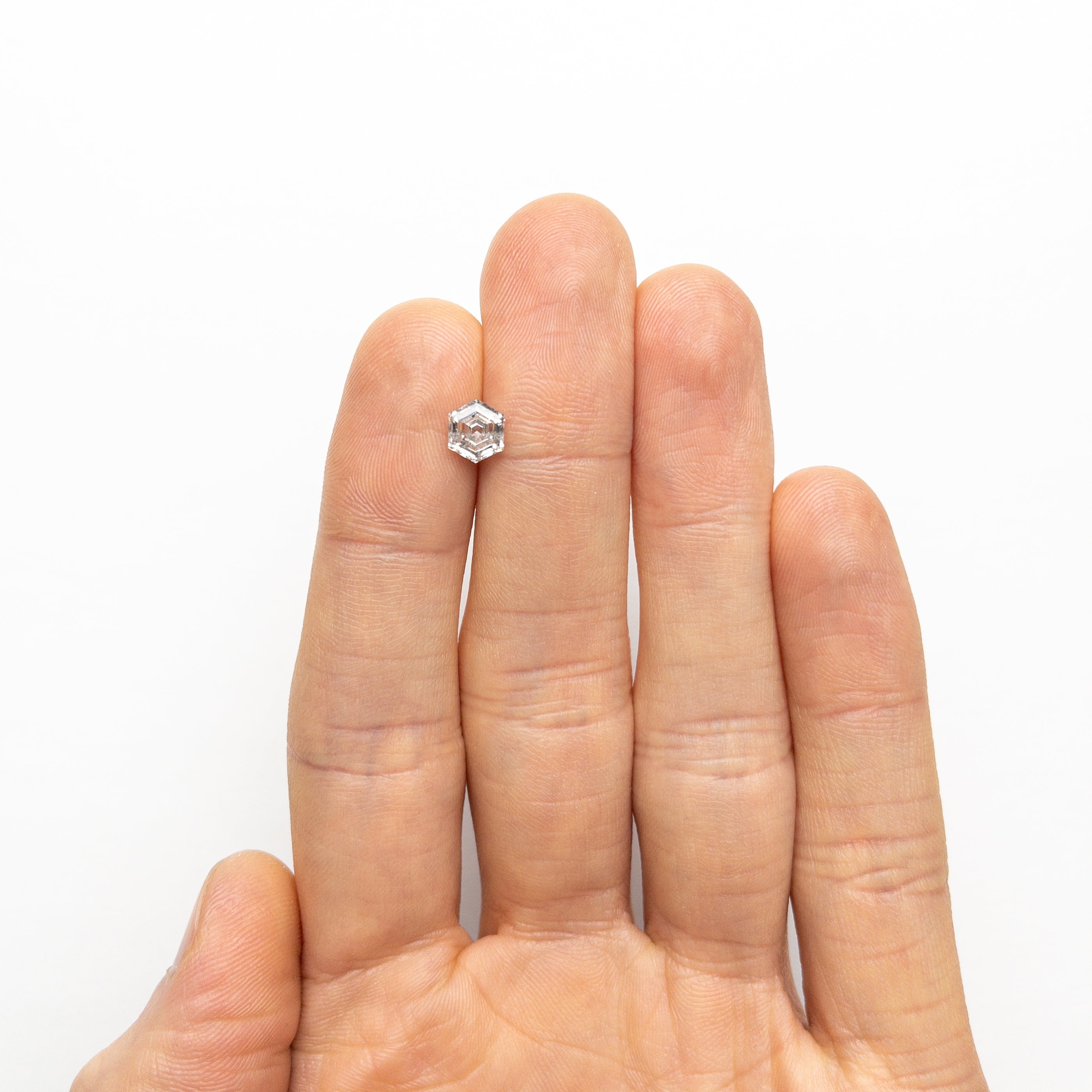 1.10ct 6.82x5.94x3.63mm Hexagon Step Cut 🇨🇦 25587-01-Staghead Designs