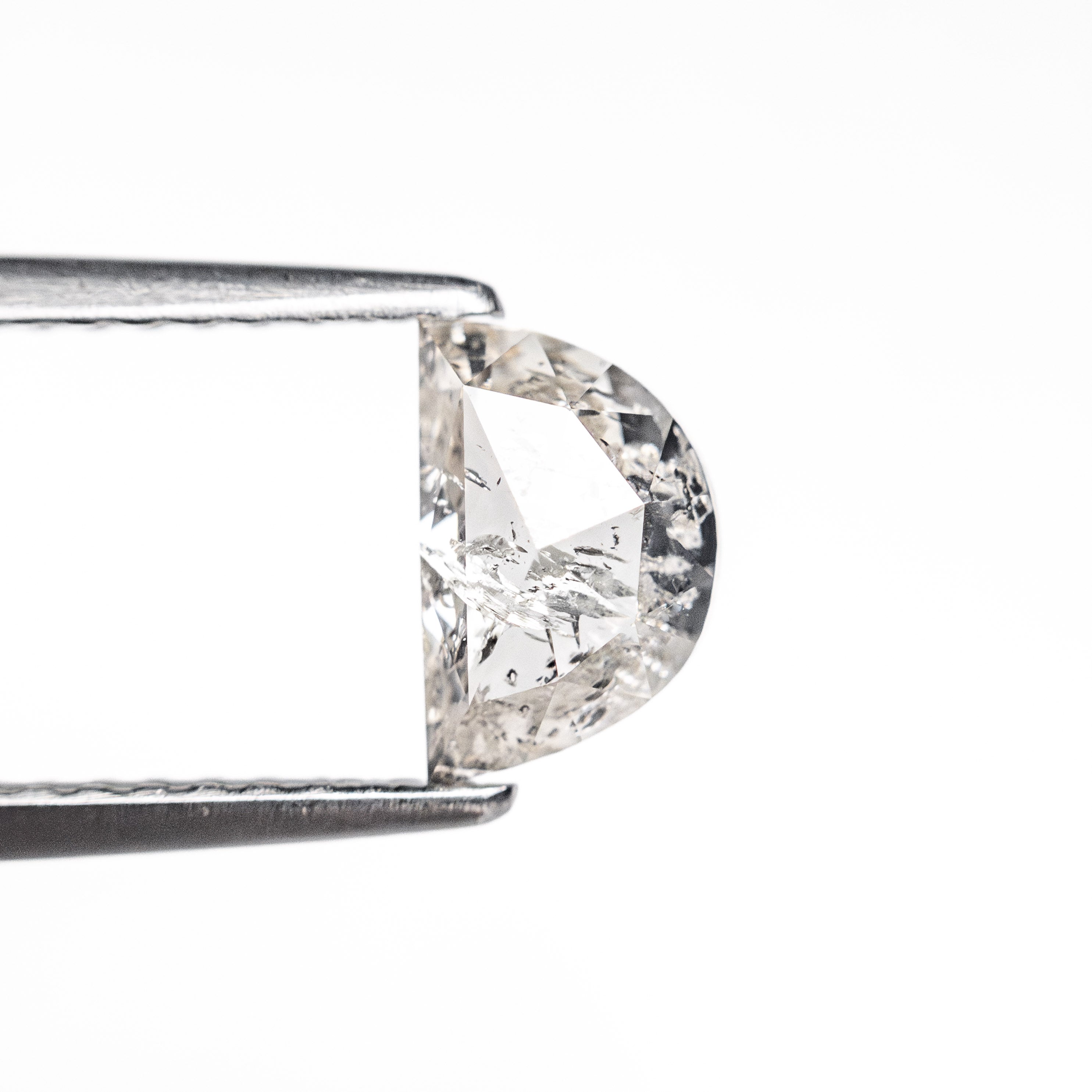 1.00ct 7.17x4.58x3.38mm Half Moon Rosecut 🇨🇦 25647-01-Staghead Designs