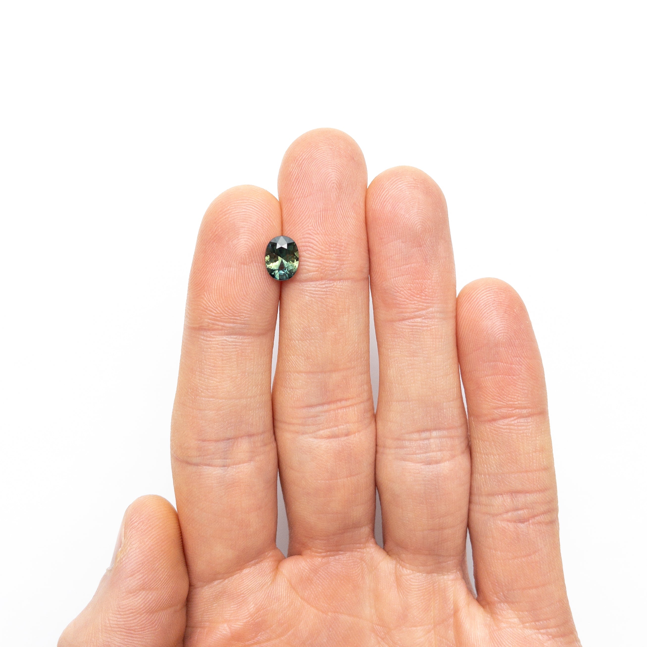 1.45ct 8.03x6.14x4.02mm Oval Brilliant Sapphire 25780-12-Staghead Designs