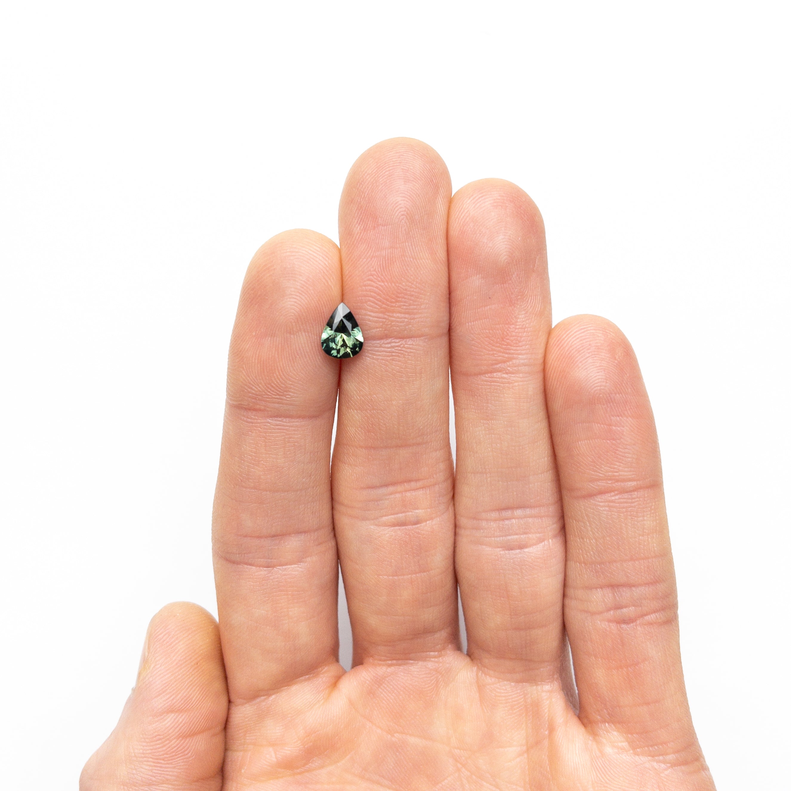 1.15ct 8.15x6.13x3.83mm Pear Brilliant Sapphire 25781-11-Staghead Designs