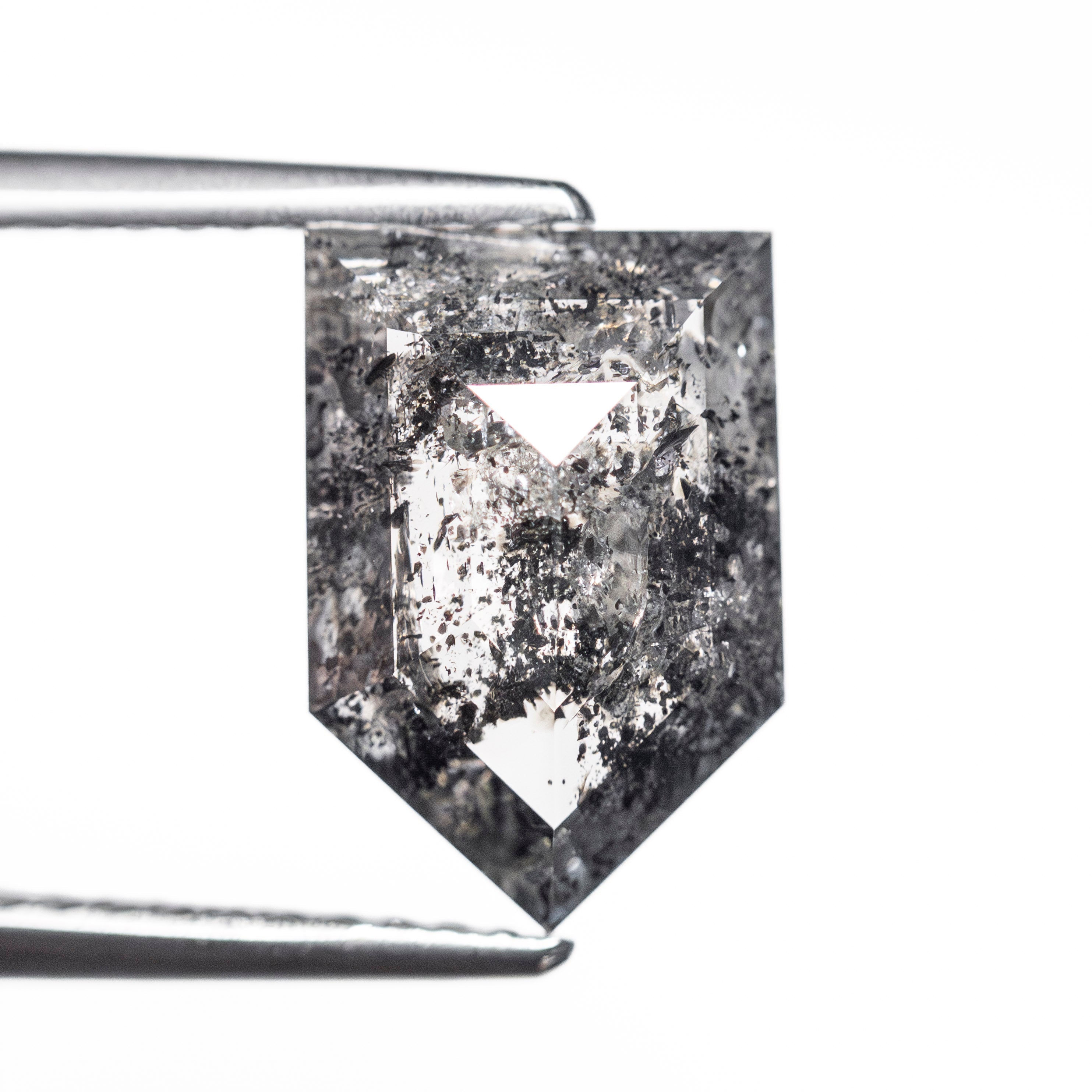 2.36ct 10.91x7.42x3.09mm Shield Rosecut 25813-14-Staghead Designs