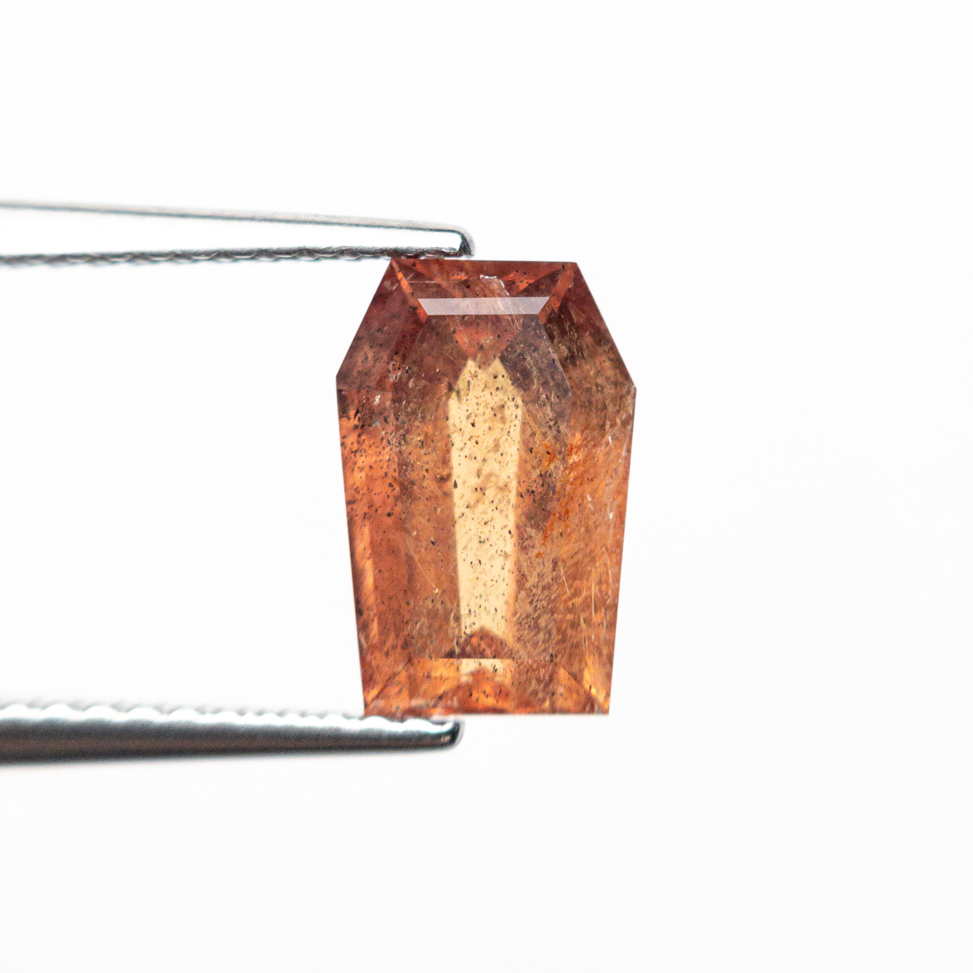 2.02ct 9.27x6.14x3.56mm Coffin Step Cut Sapphire 25940-01-Staghead Designs