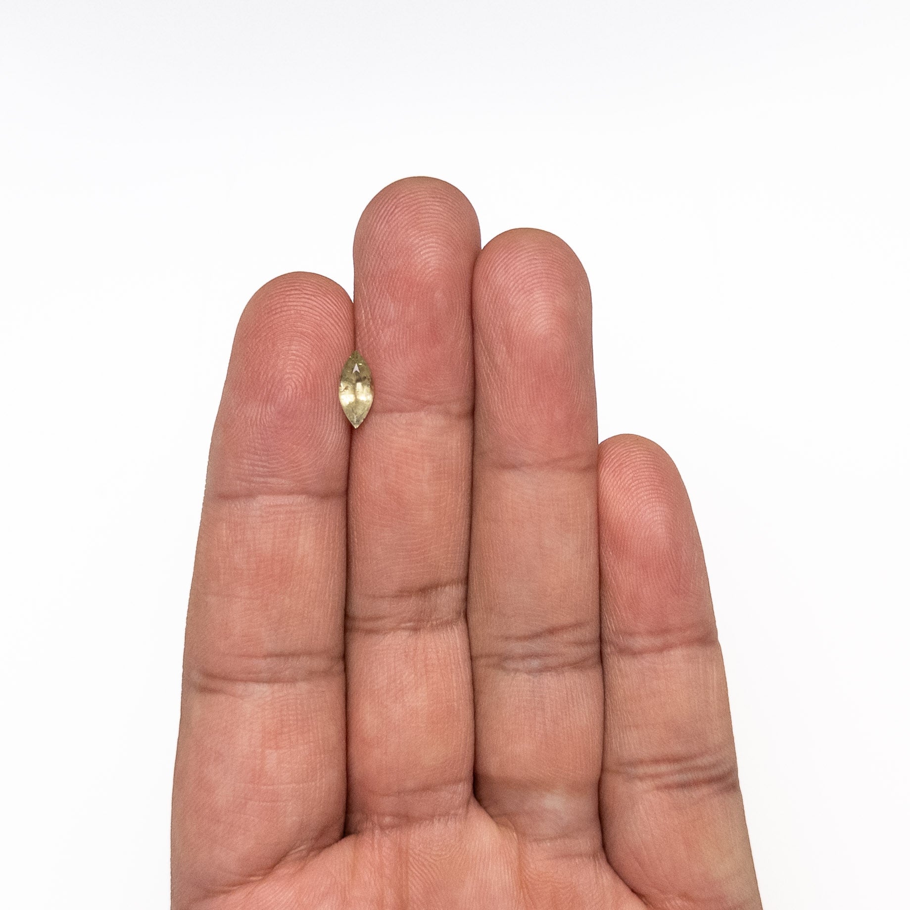 0.76ct 9.00x4.09x2.76mm Marquise Brilliant Sapphire 26131-12-Staghead Designs