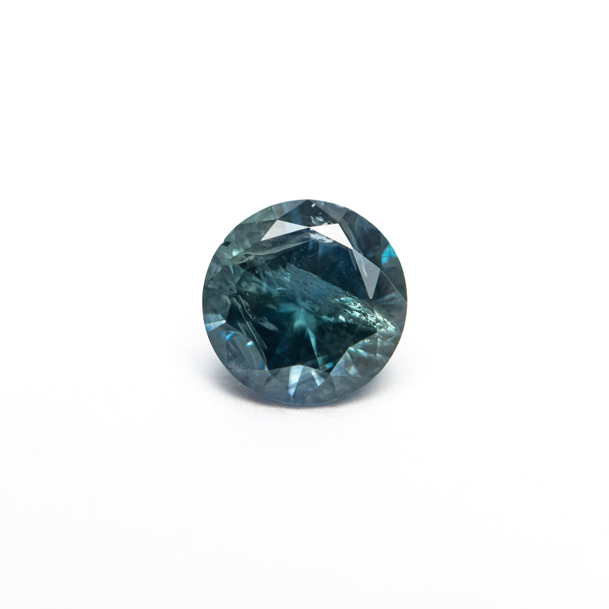 0.80ct 5.57x5.53x3.54mm Round Brilliant Sapphire 26134-23-Staghead Designs