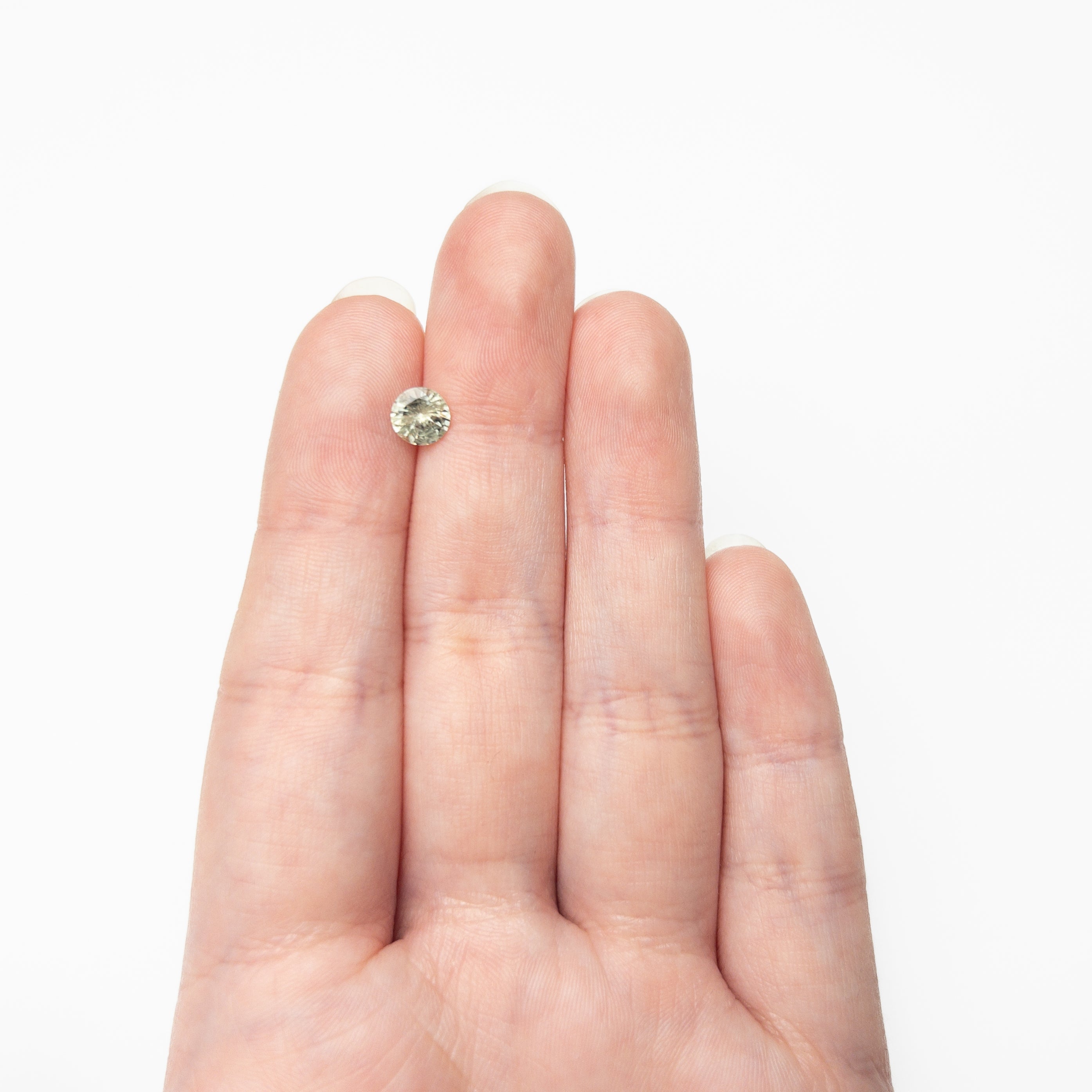 0.97ct 6.01x5.97x3.70mm Round Brilliant Sapphire 26141-29-Staghead Designs