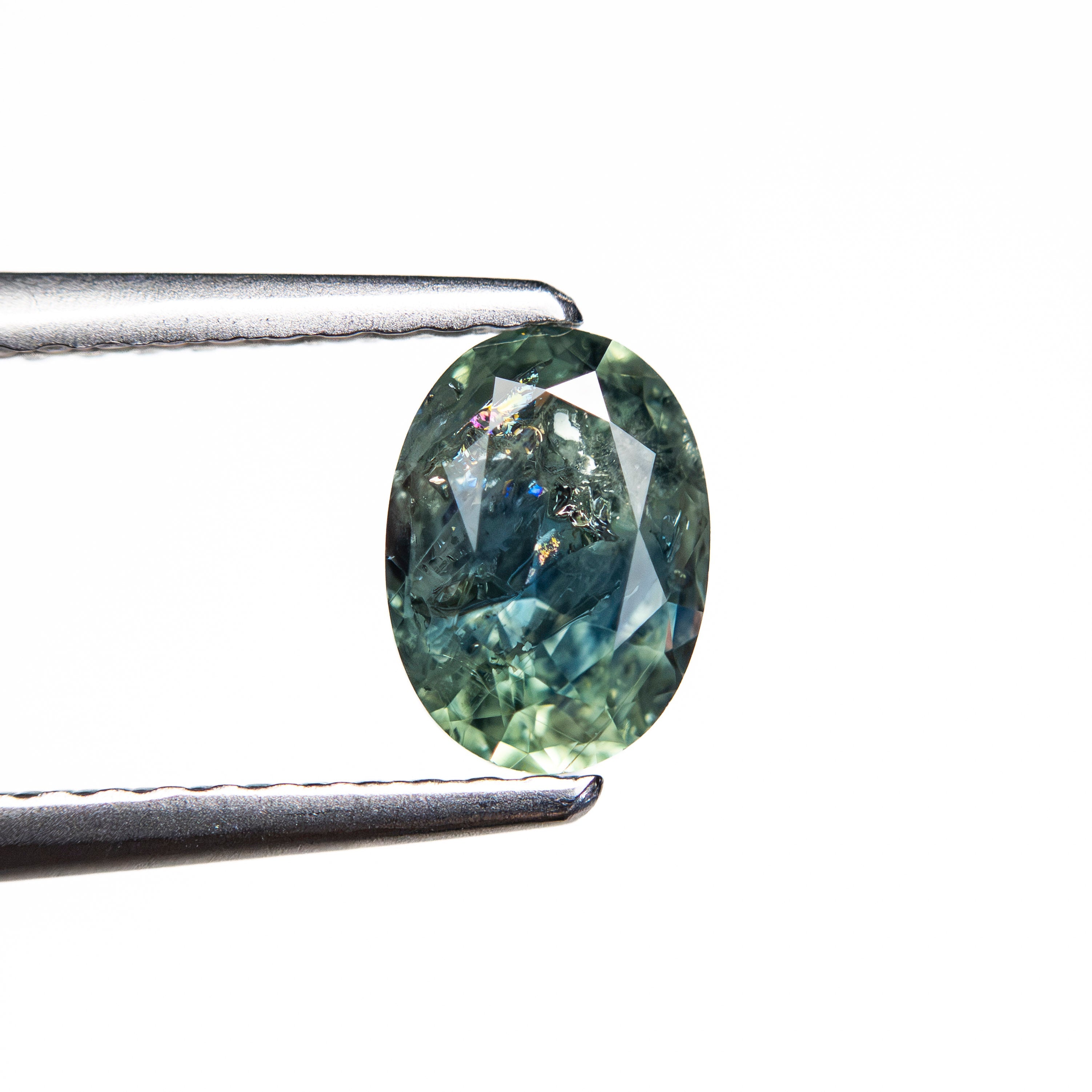 1.05ct 6.79x4.91x3.63mm Oval Brilliant Sapphire 26162-07-Staghead Designs