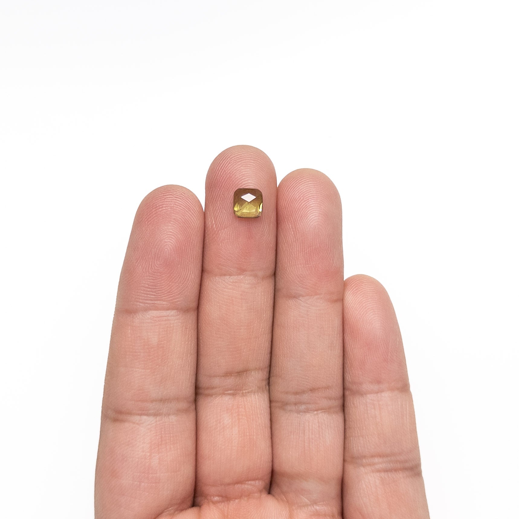 0.97ct 6.09x6.02x2.44mm Cut Corner Rectangle Rosecut Sapphire 26327-100-Staghead Designs