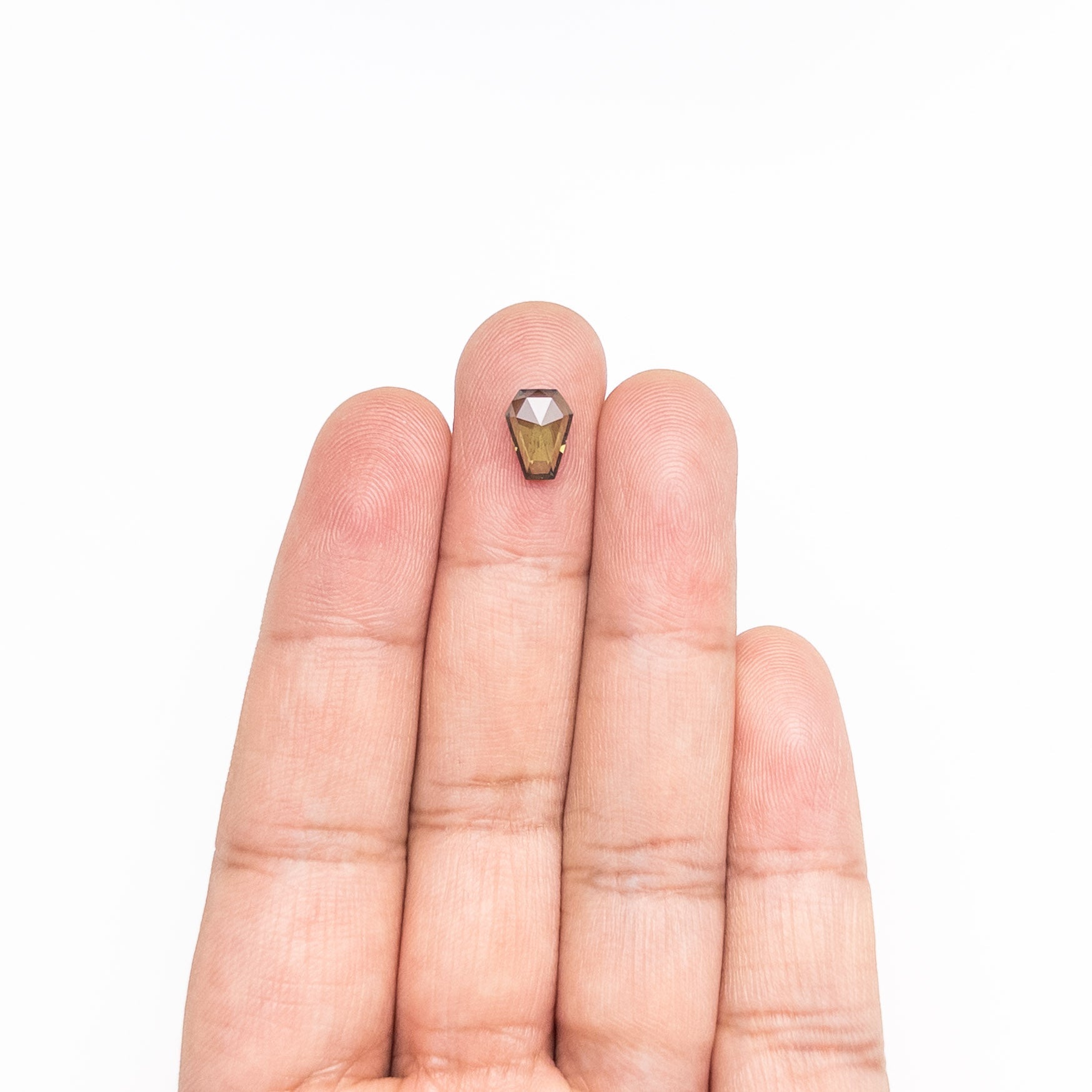 1.46ct 8.75x6.63x2.79mm Coffin Rosecut Sapphire 26327-29-Staghead Designs