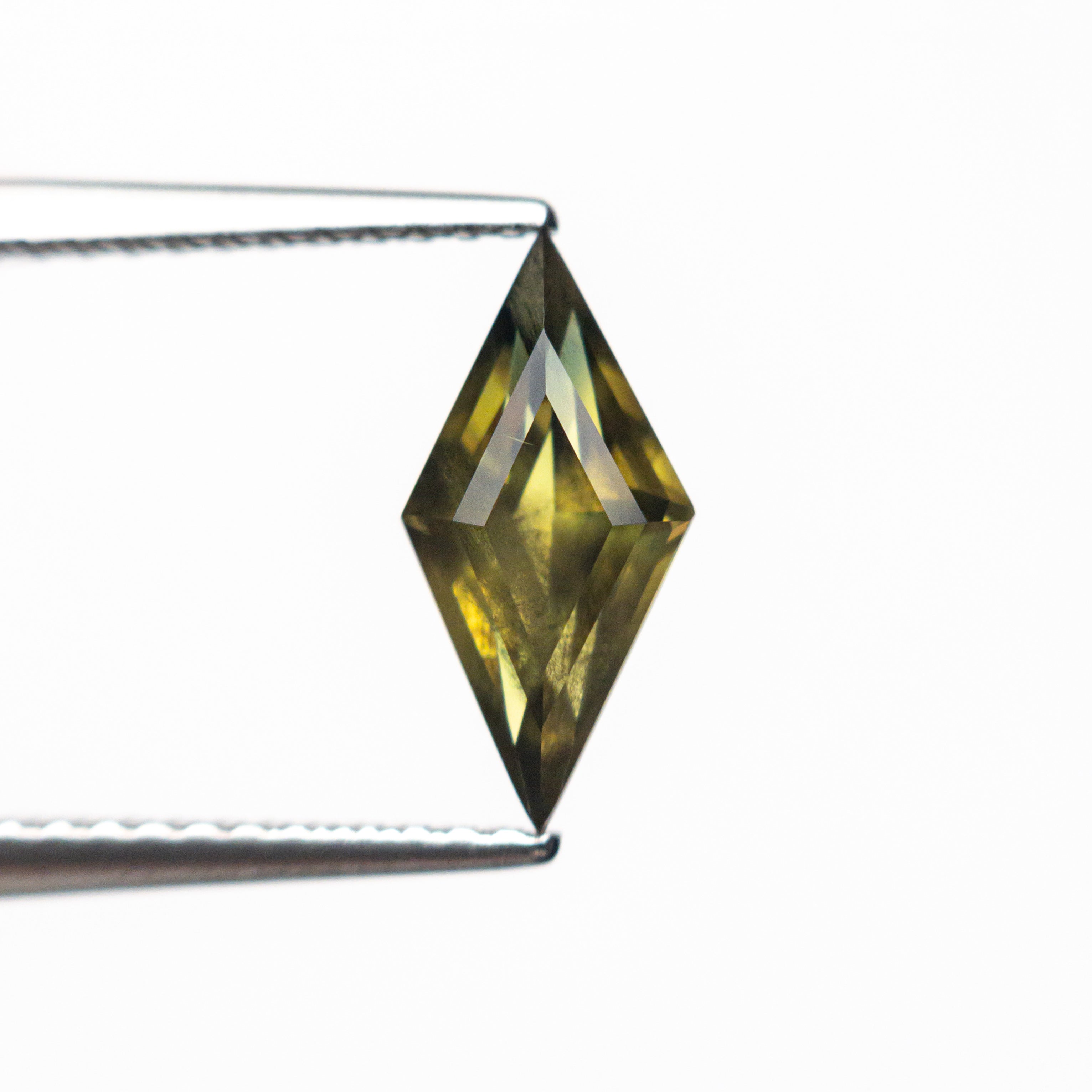 1.09ct 10.94x5.33x3.59mm Lozenge Step Cut Sapphire 26332-01-Staghead Designs