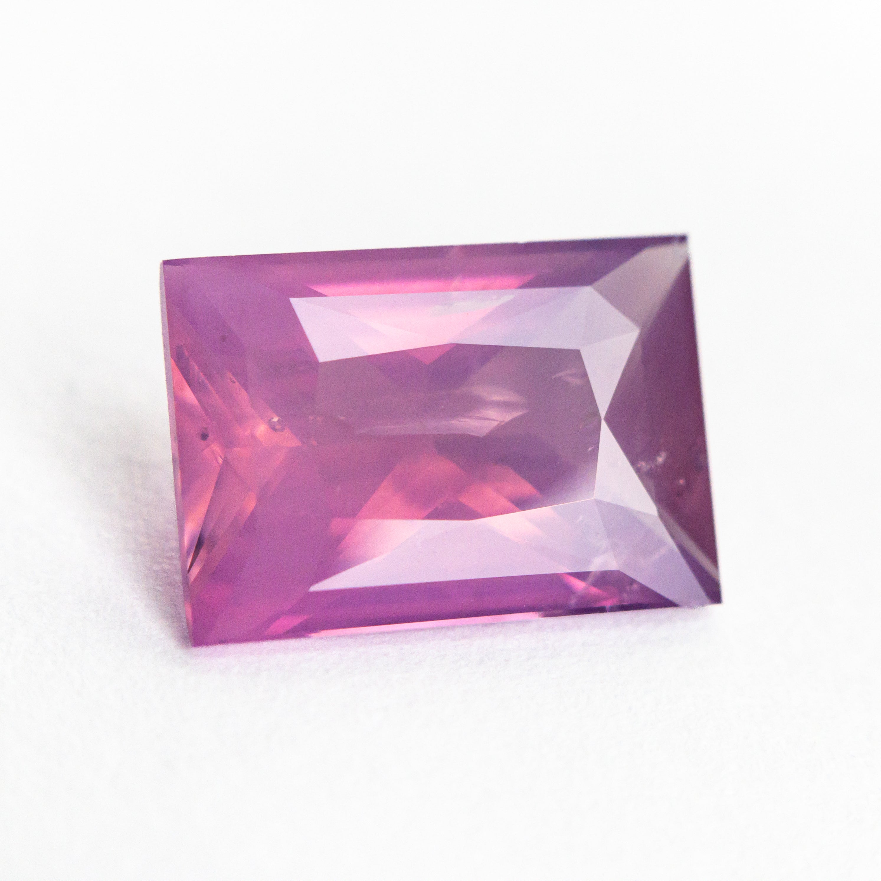 4.08ct 11.35x7.92x4.43mm Rectangle Brilliant Sapphire 26383-01-Staghead Designs