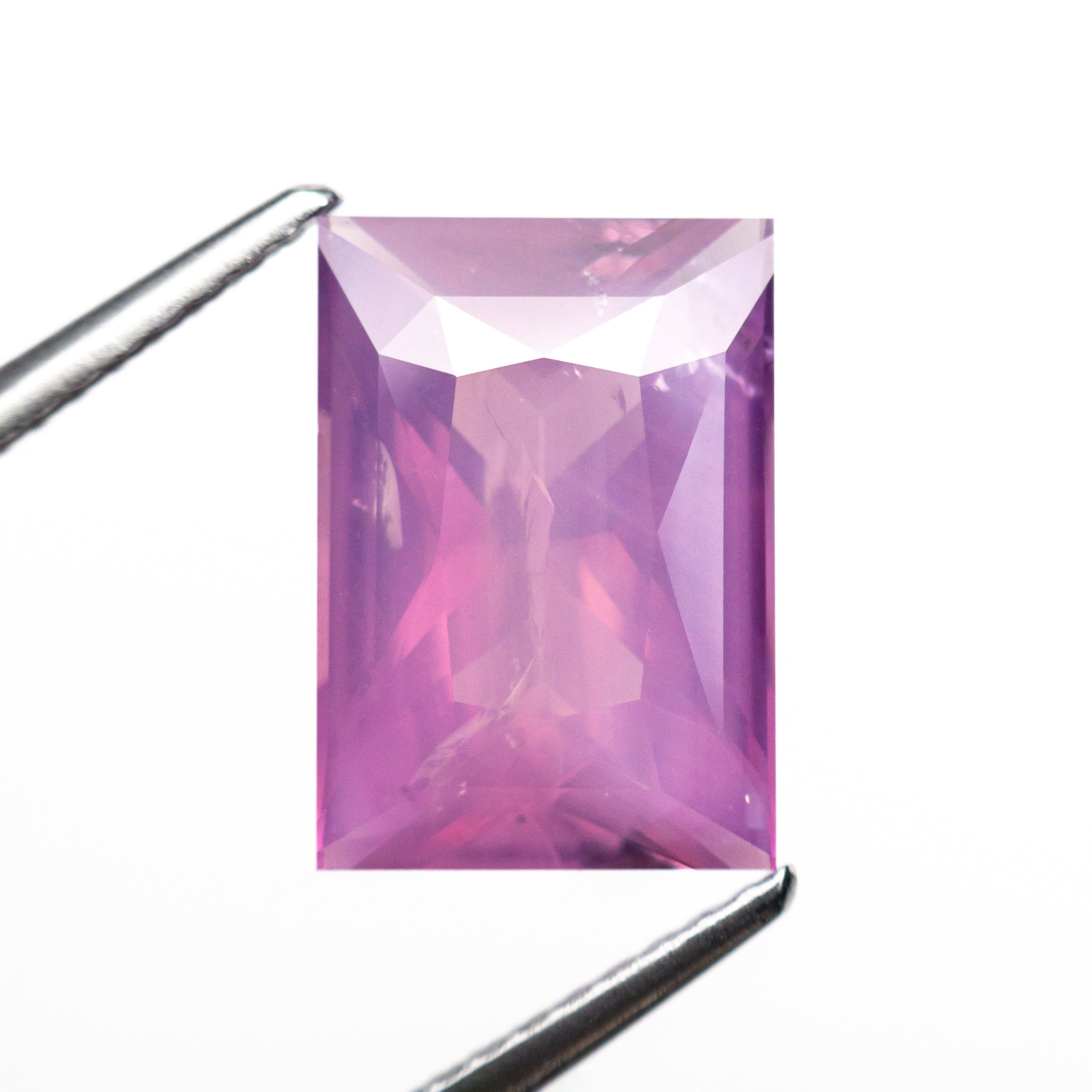 4.08ct 11.35x7.92x4.43mm Rectangle Brilliant Sapphire 26383-01-Staghead Designs