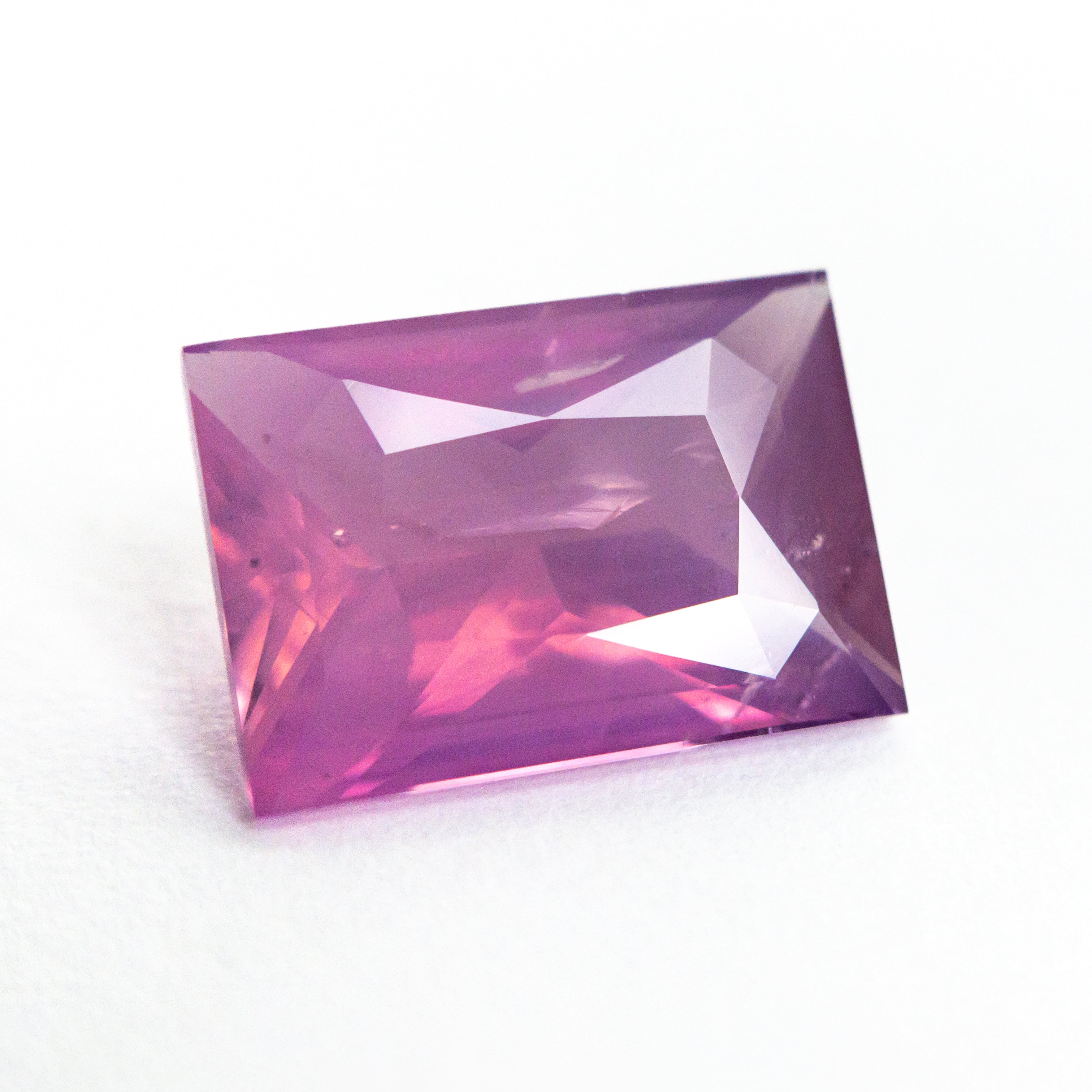 4.08ct 11.35x7.92x4.43mm Rectangle Brilliant Sapphire 26383-01-Staghead Designs