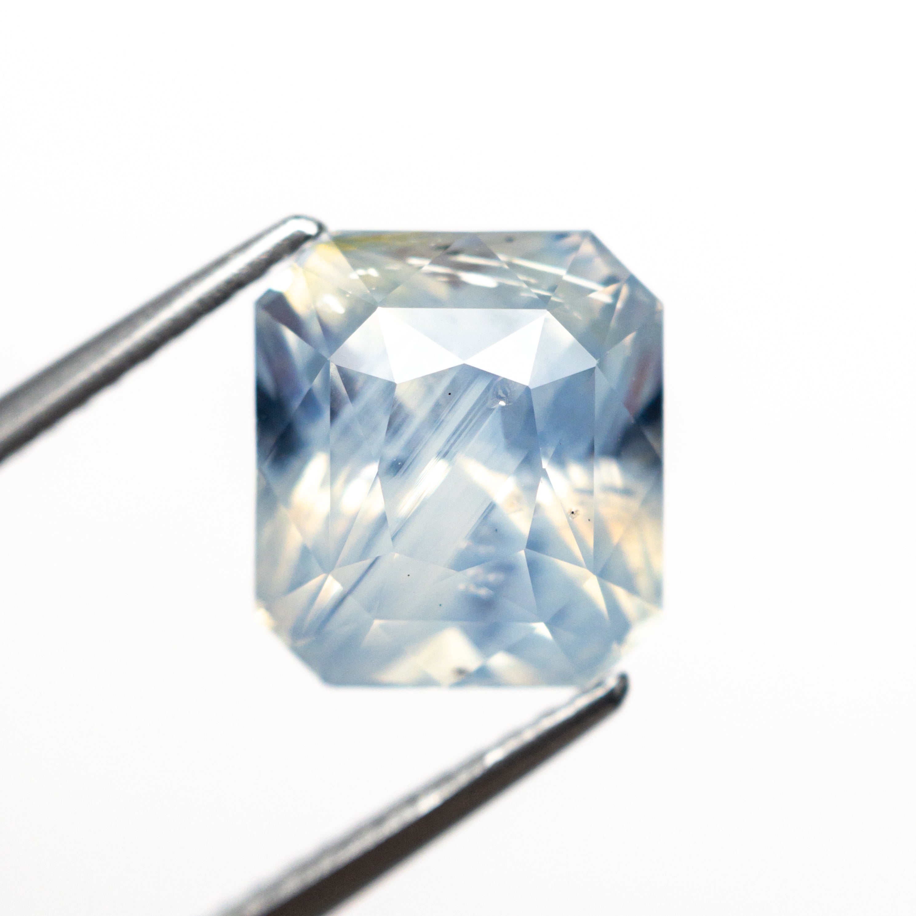 5.44ct 9.47x8.46x7.30mm Cut Corner Rectangle Brilliant Sapphire 26397-01-Staghead Designs