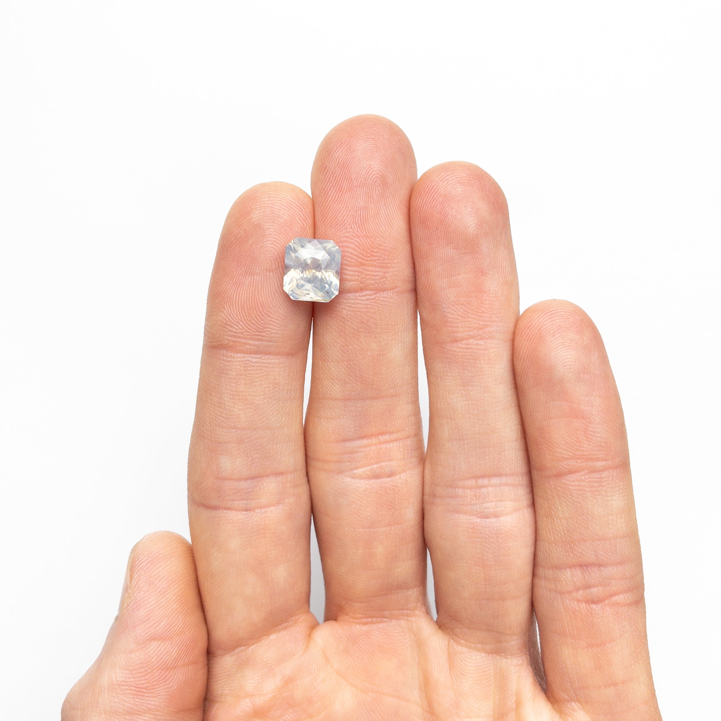 5.44ct 9.47x8.46x7.30mm Cut Corner Rectangle Brilliant Sapphire 26397-01-Staghead Designs