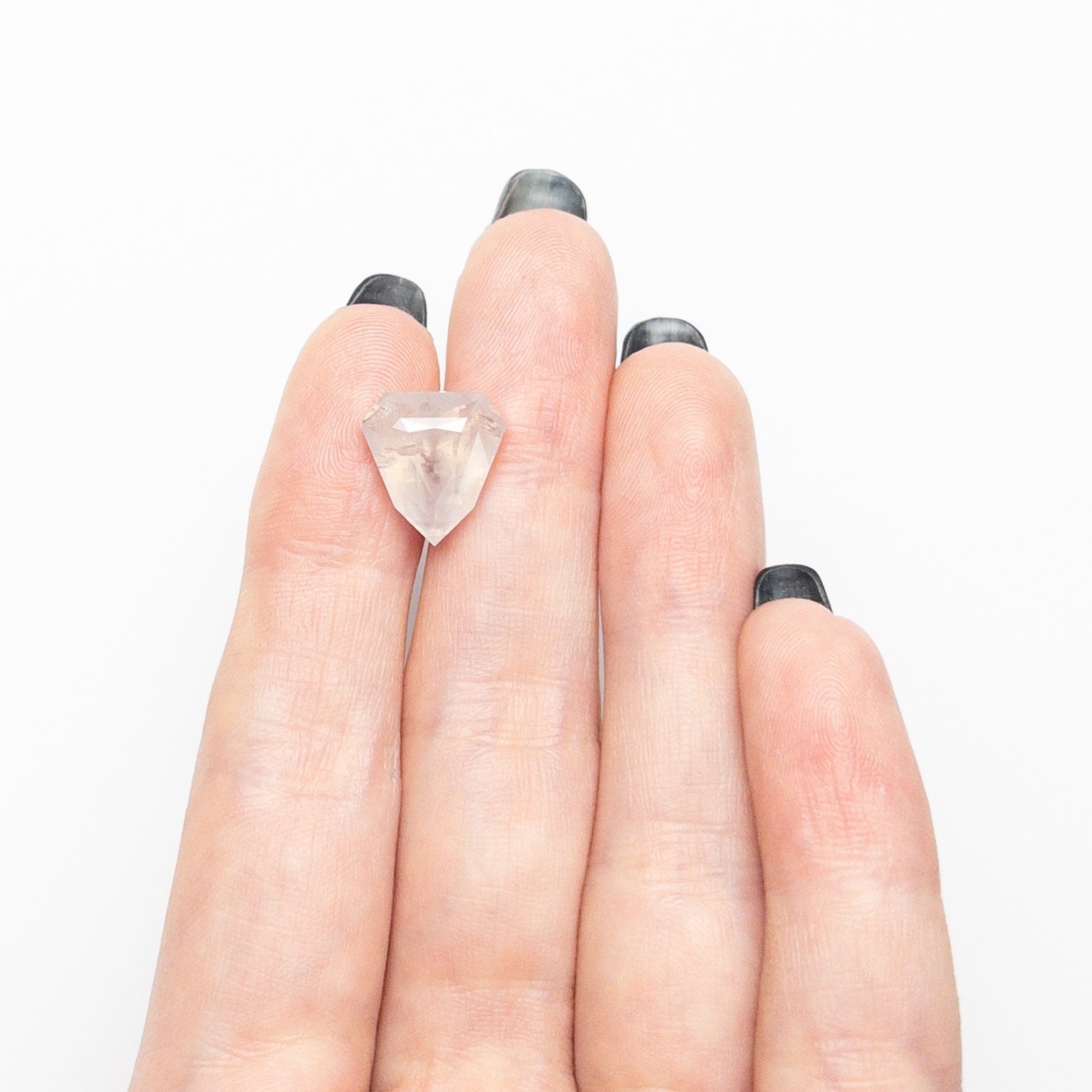 8.24ct 12.43x11.85x7.97mm Shield Brilliant Sapphire 26403-01-Staghead Designs