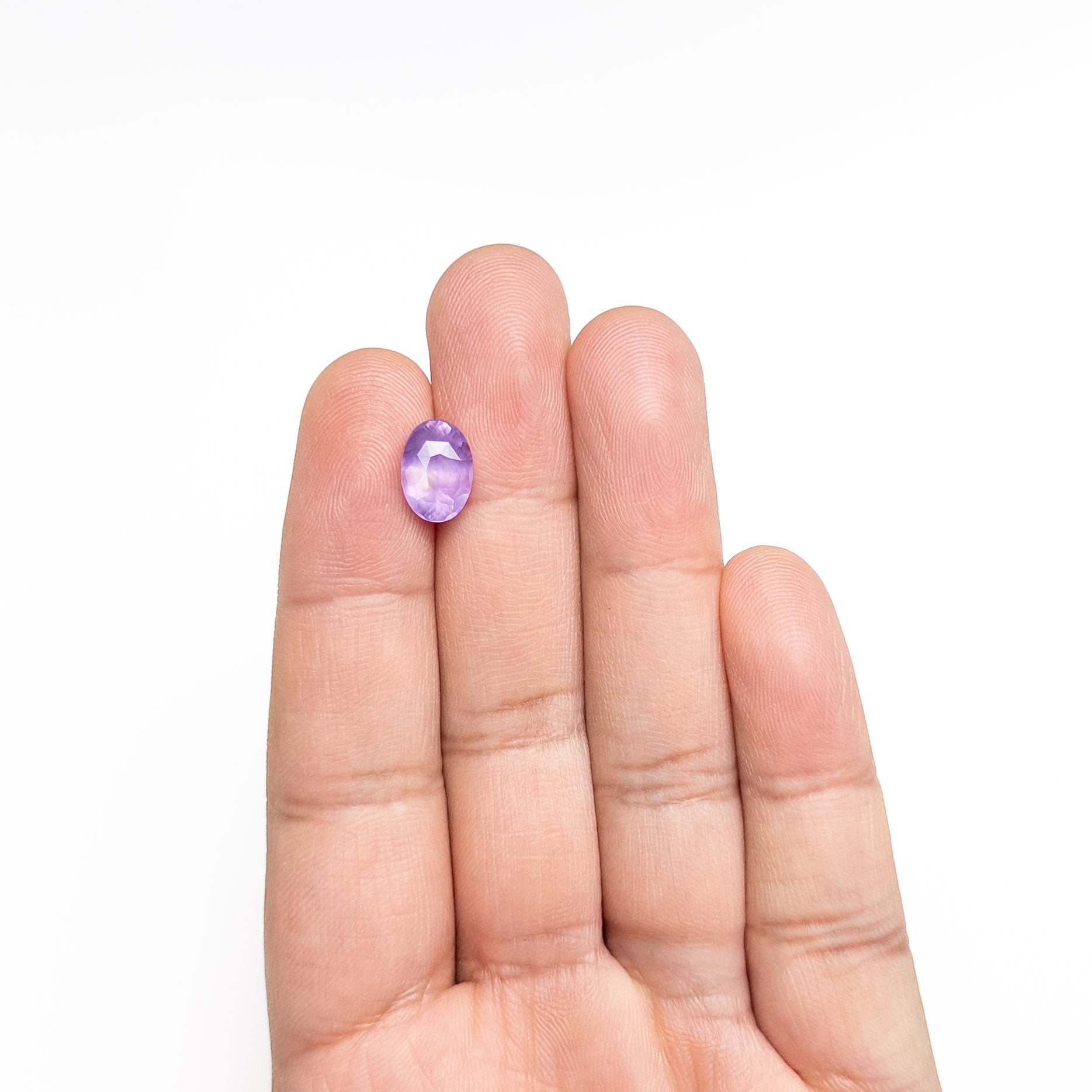 3.51ct 10.56x7.45x5.51mm Oval Brilliant Sapphire 26412-01-Staghead Designs