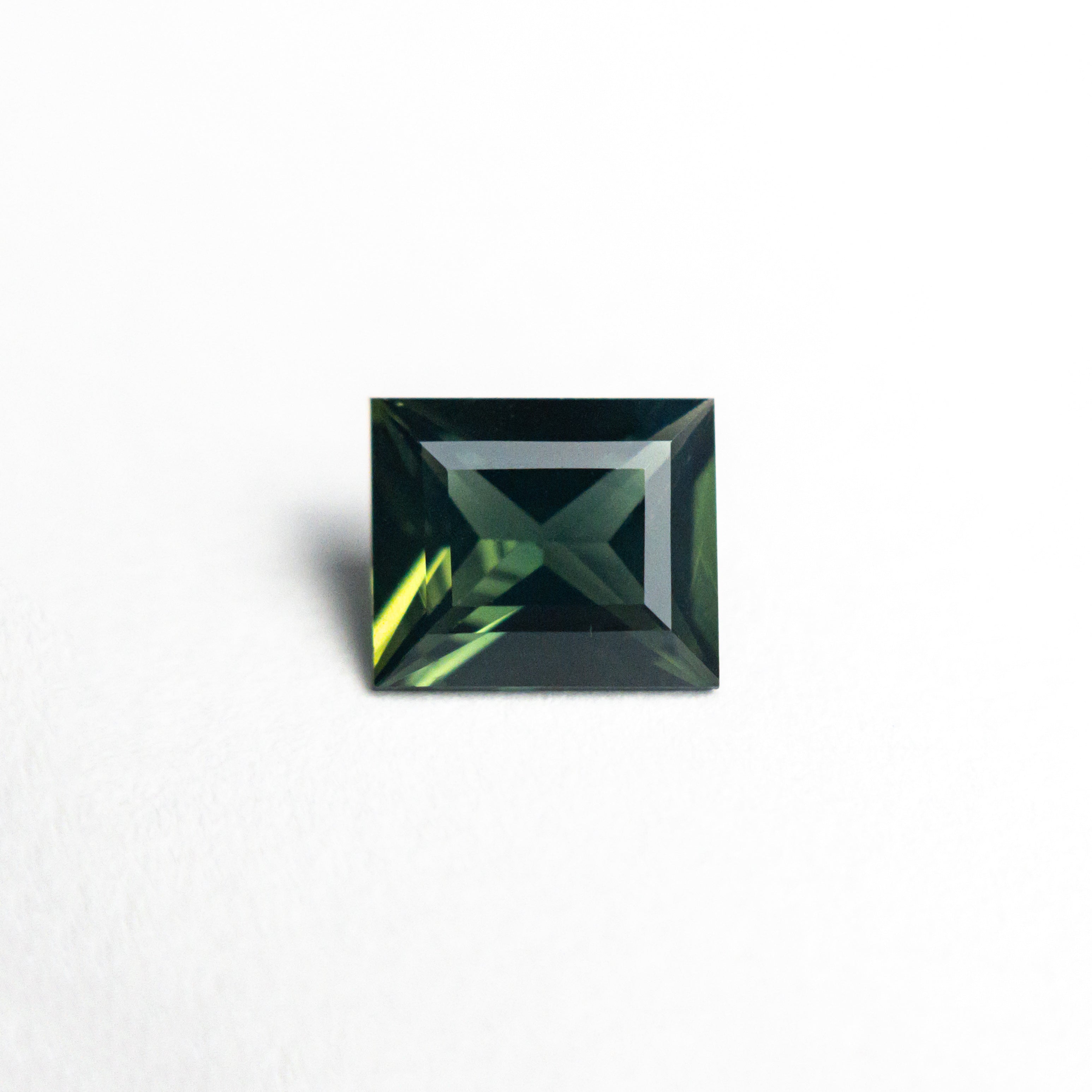 0.96ct 6.15x5.21x3.17mm Rectangle Step Cut Sapphire 26495-01-Staghead Designs