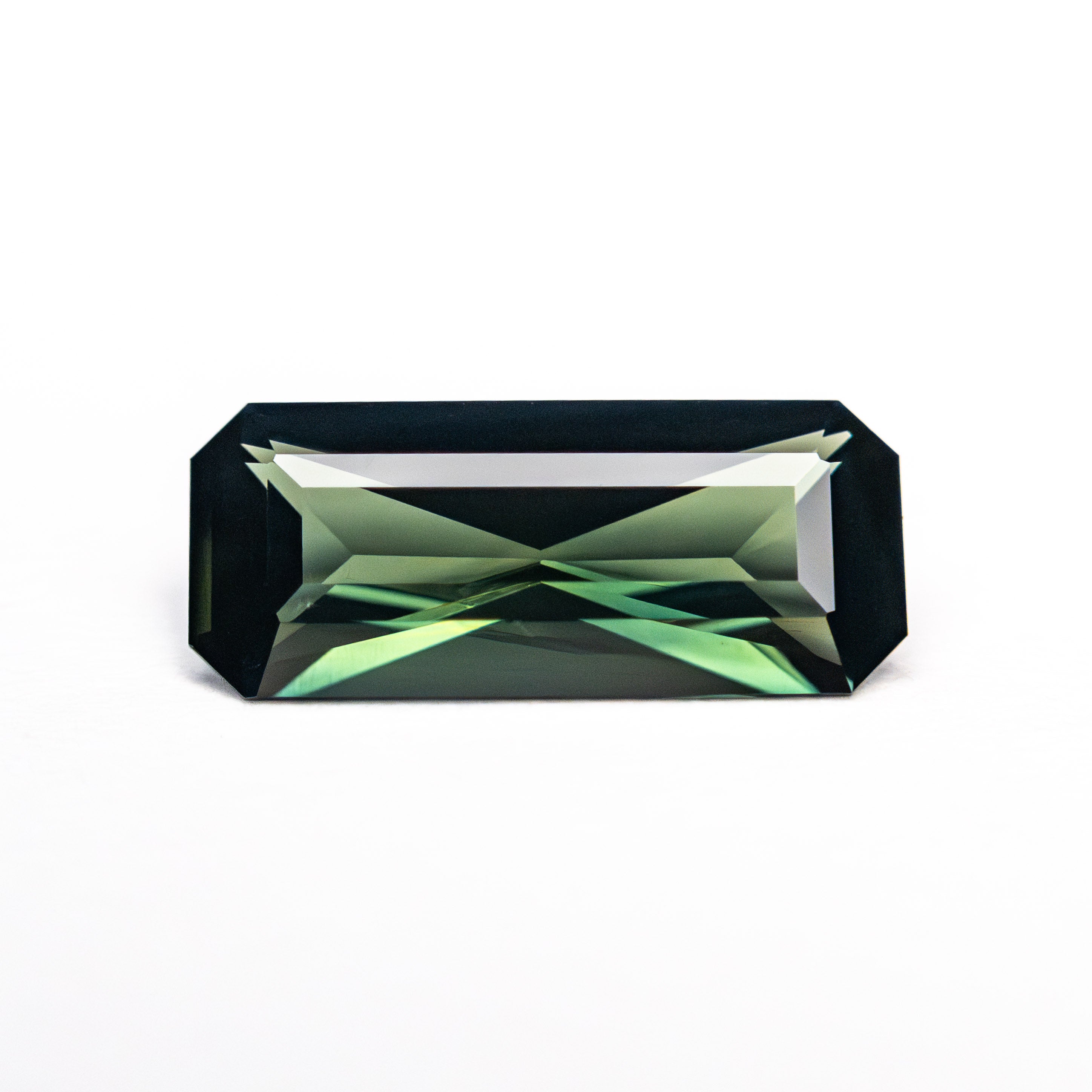 1.24ct 10.46x4.47x2.79mm Cut Corner Rectangle Brilliant Sapphire 26503-06-Staghead Designs