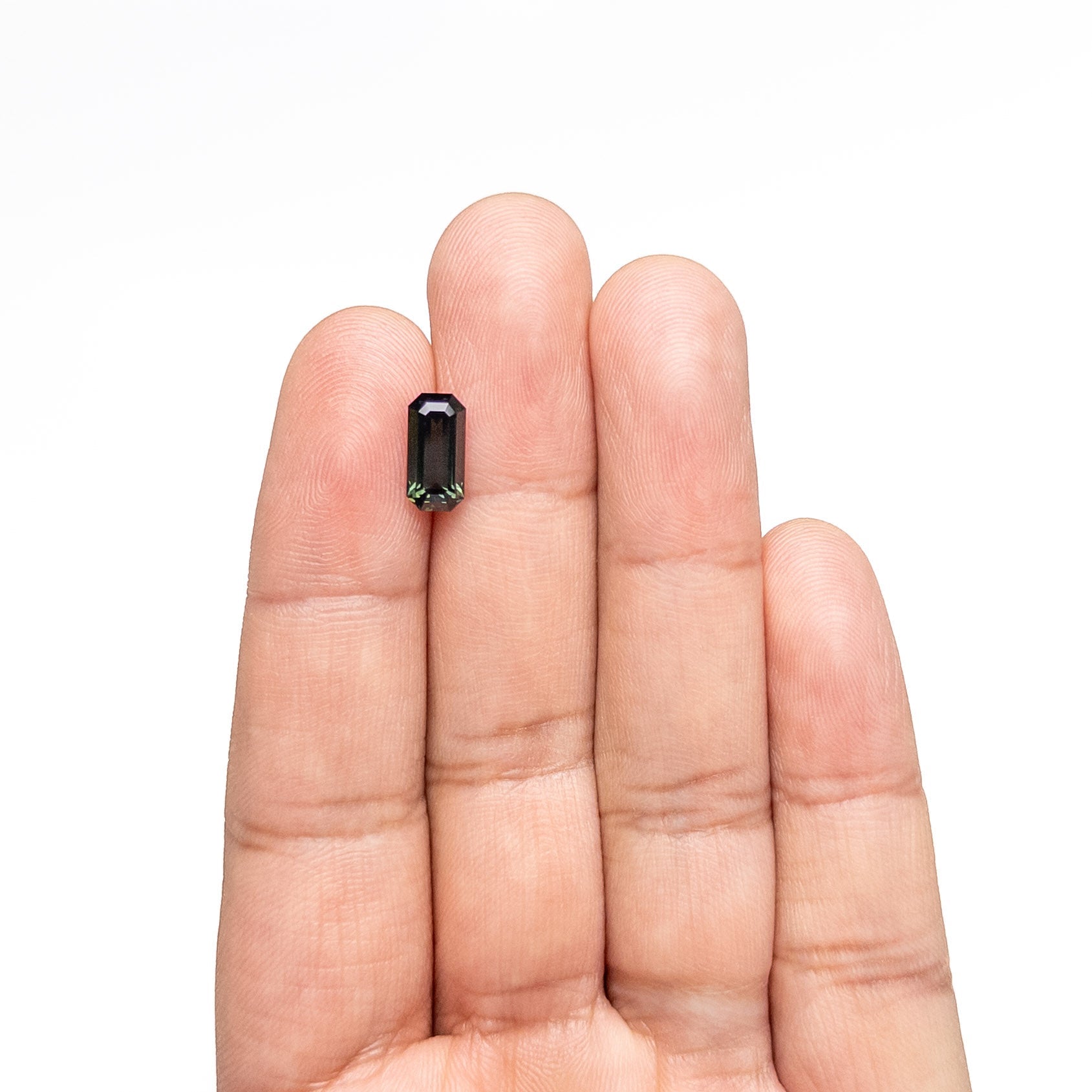 2.55ct 10.47x5.21x4.34mm Cut Corner Rectangle Step Cut Sapphire 26507-01-Staghead Designs