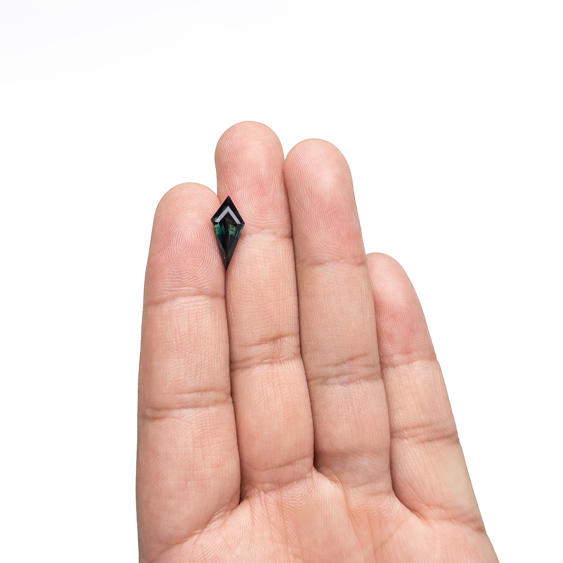 2.86ct 15.68x7.13mm Kite Step Cut Sapphire 26518-01-Staghead Designs