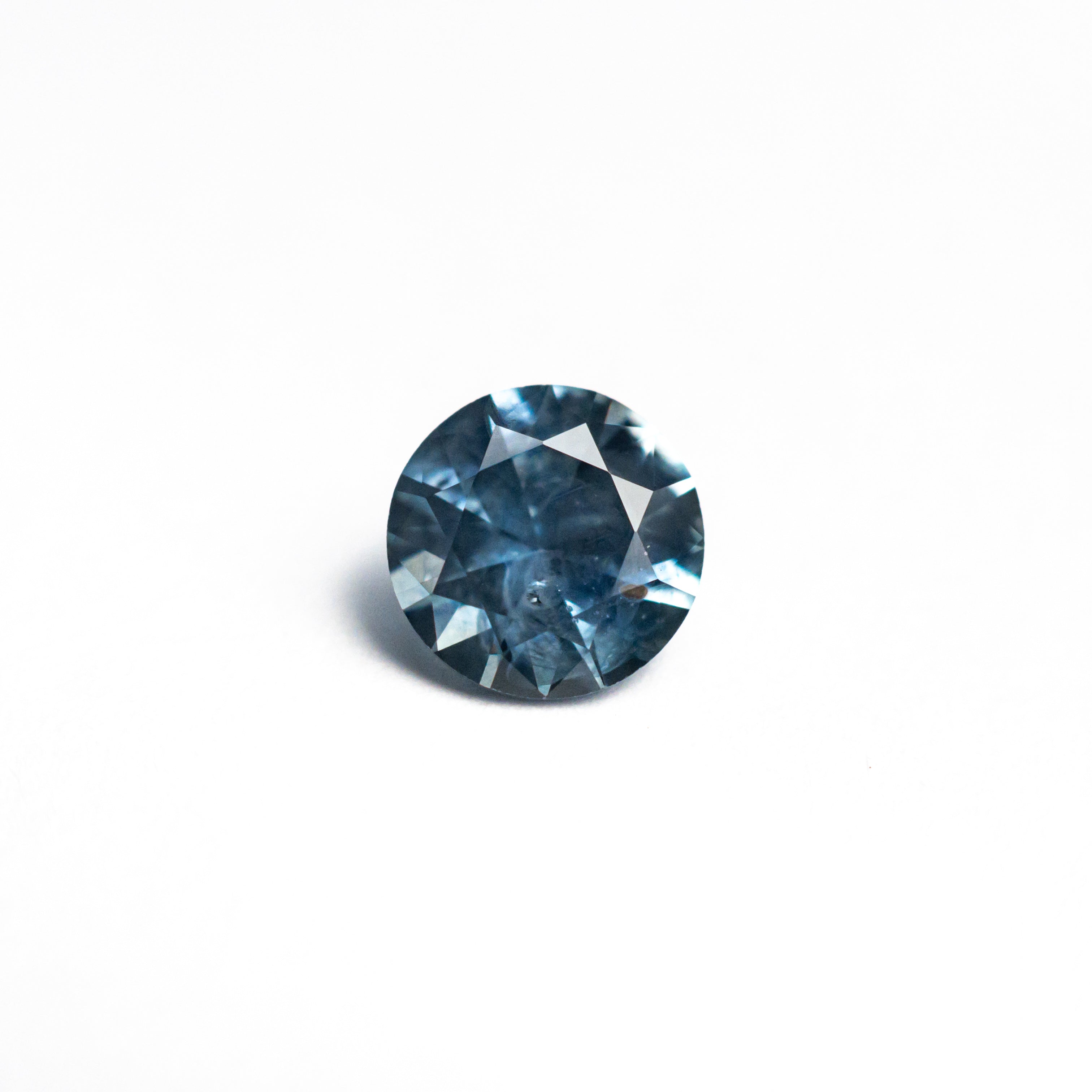 5.45x5.41x3.48mm Round Brilliant Sapphire 26556-19-Staghead Designs