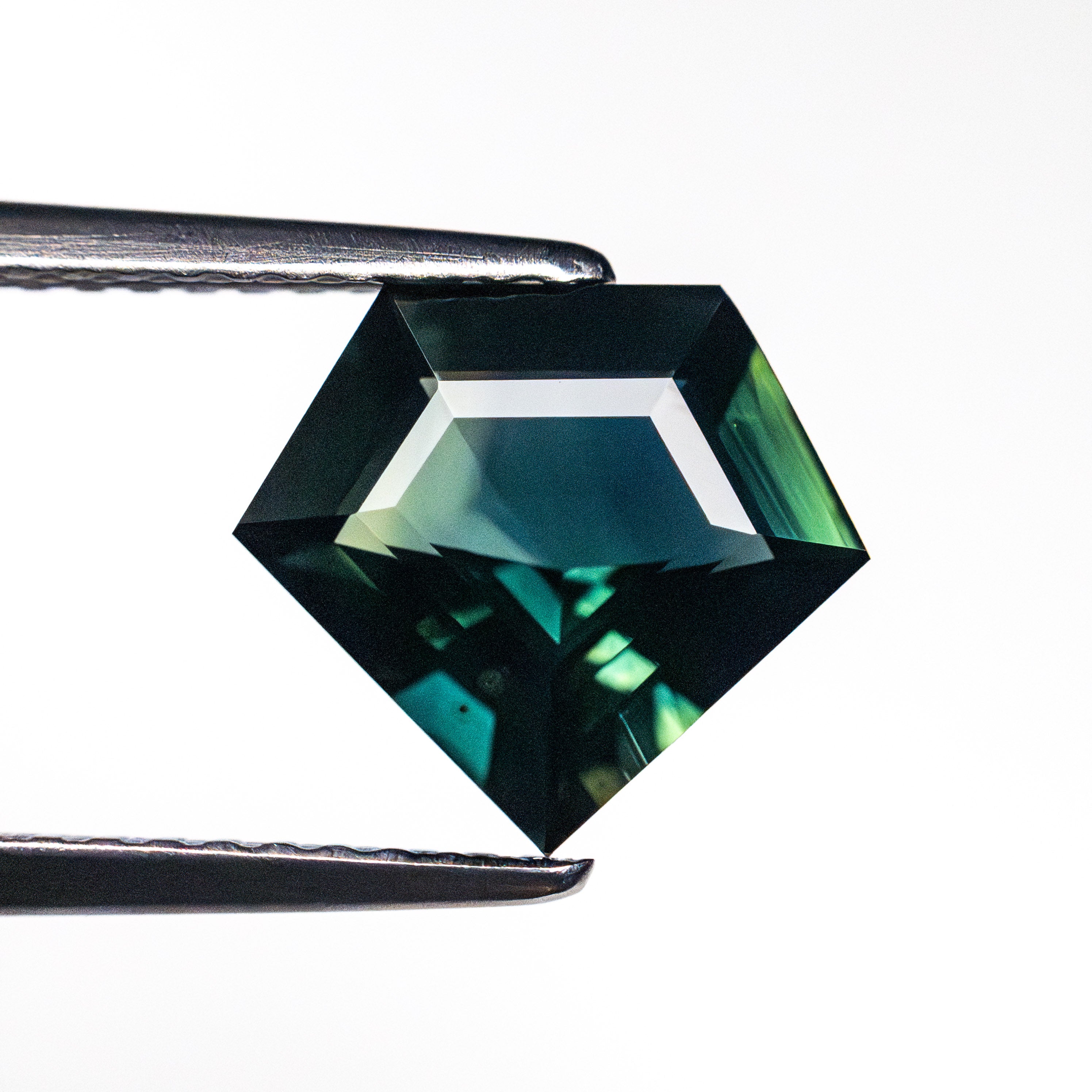 1.98ct 8.73x9.70x3.95mm Shield Step Cut Sapphire 26726-02-Staghead Designs