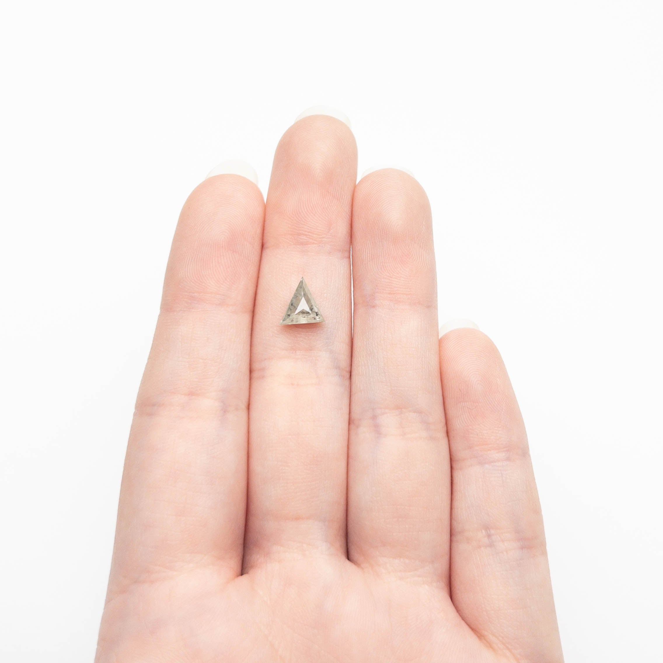 1.40ct 8.02x7.81x3.89mm Triangle Step Cut 26787-23-Staghead Designs
