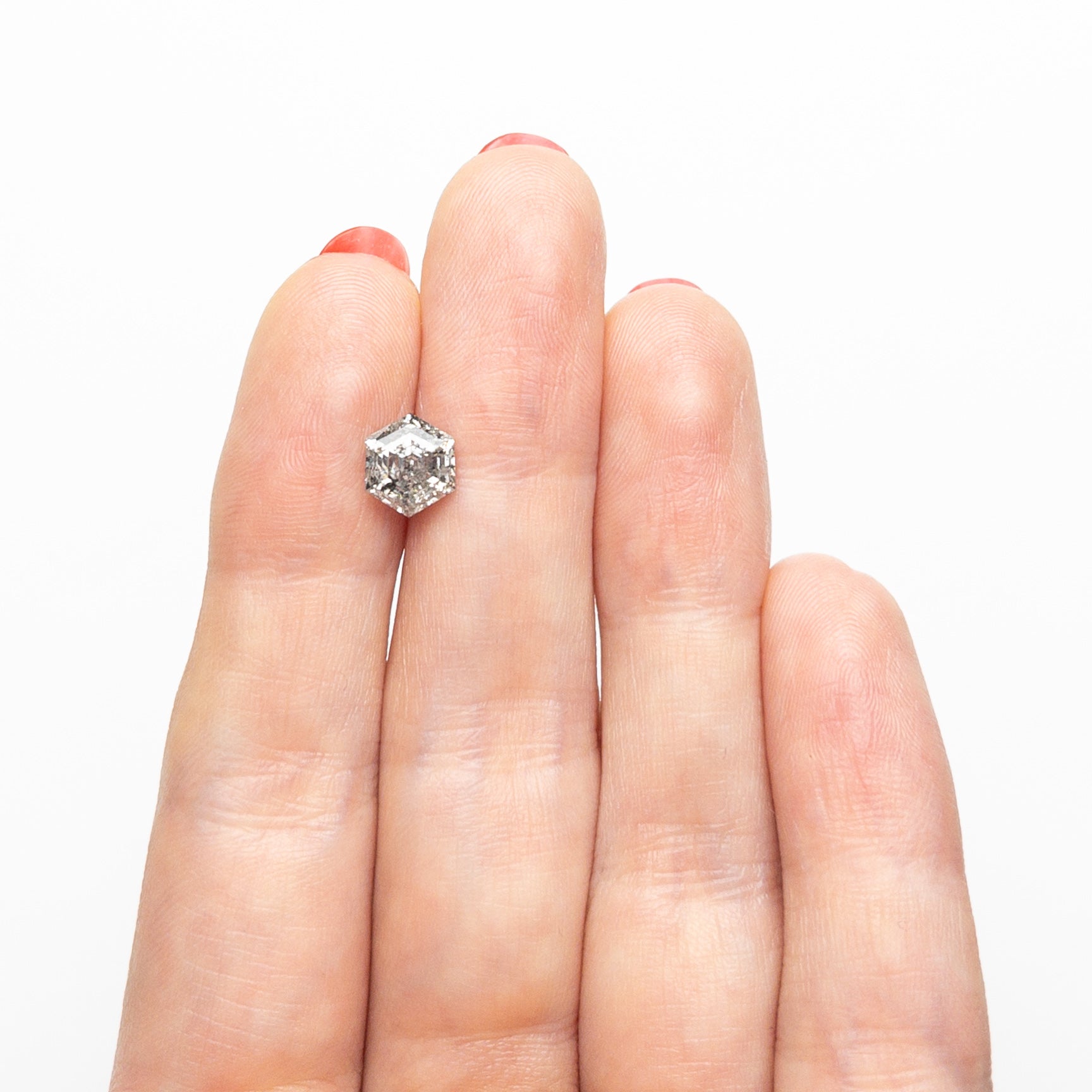 1.39ct 7.30x6.46x4.35mm Hexagon Step Cut 🇨🇦 26934-01-Staghead Designs
