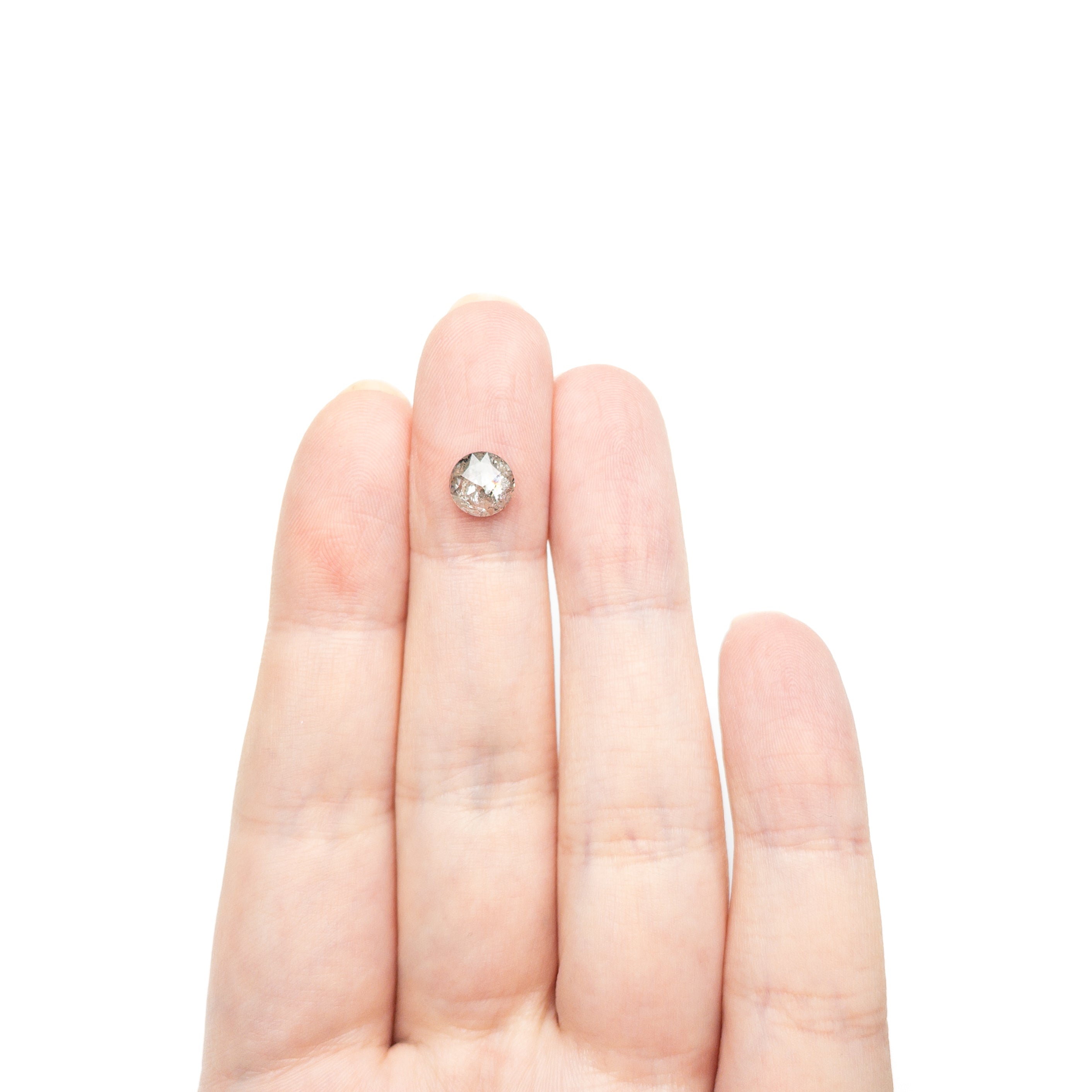 1.28ct 6.78x6.75x3.35mm Round Rosecut 🇨🇦 27034-01-Staghead Designs