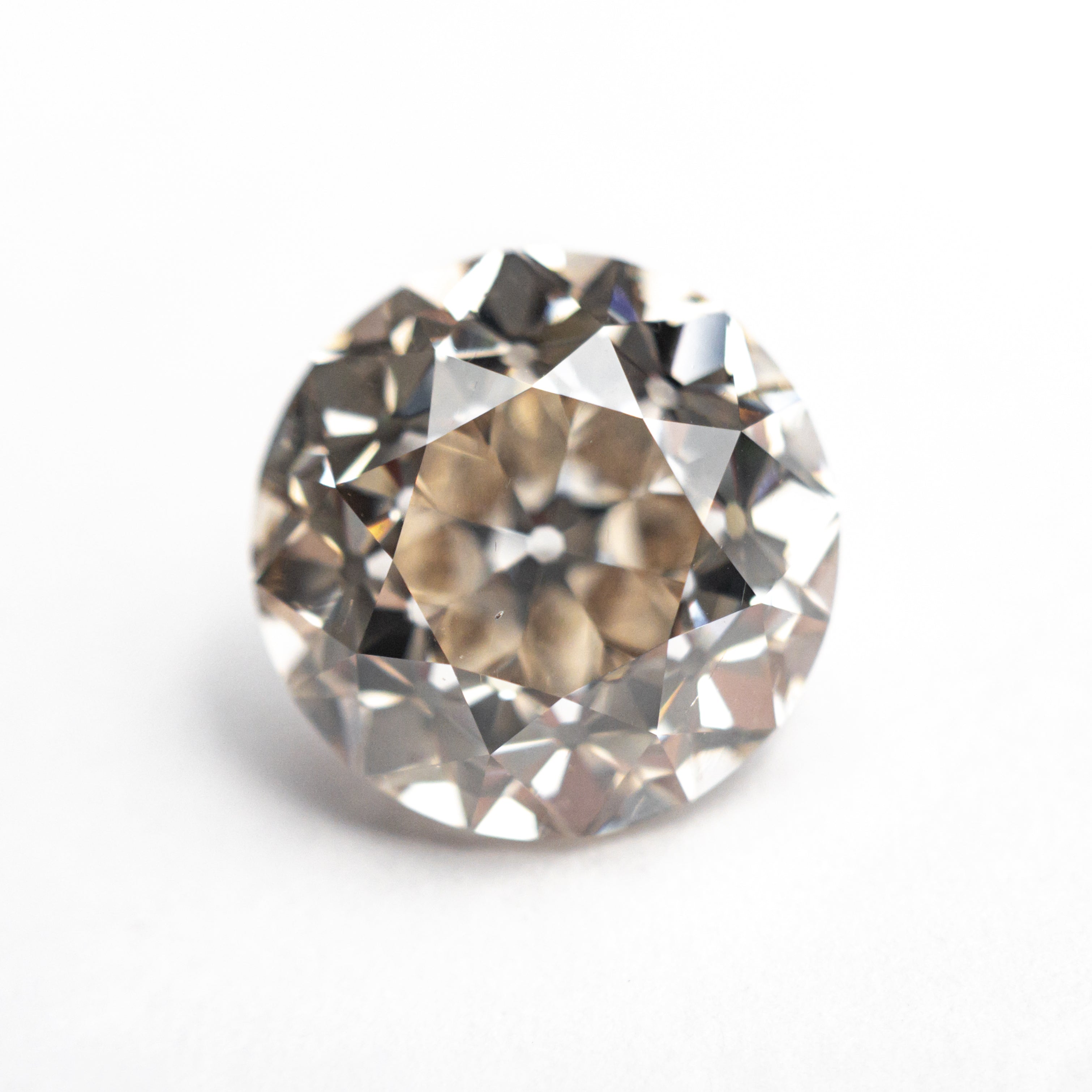 5.10ct 10.30x10.26x7.27mm GIA SI1 Q-R Modern Antique Old European Cut 27077-01-Staghead Designs
