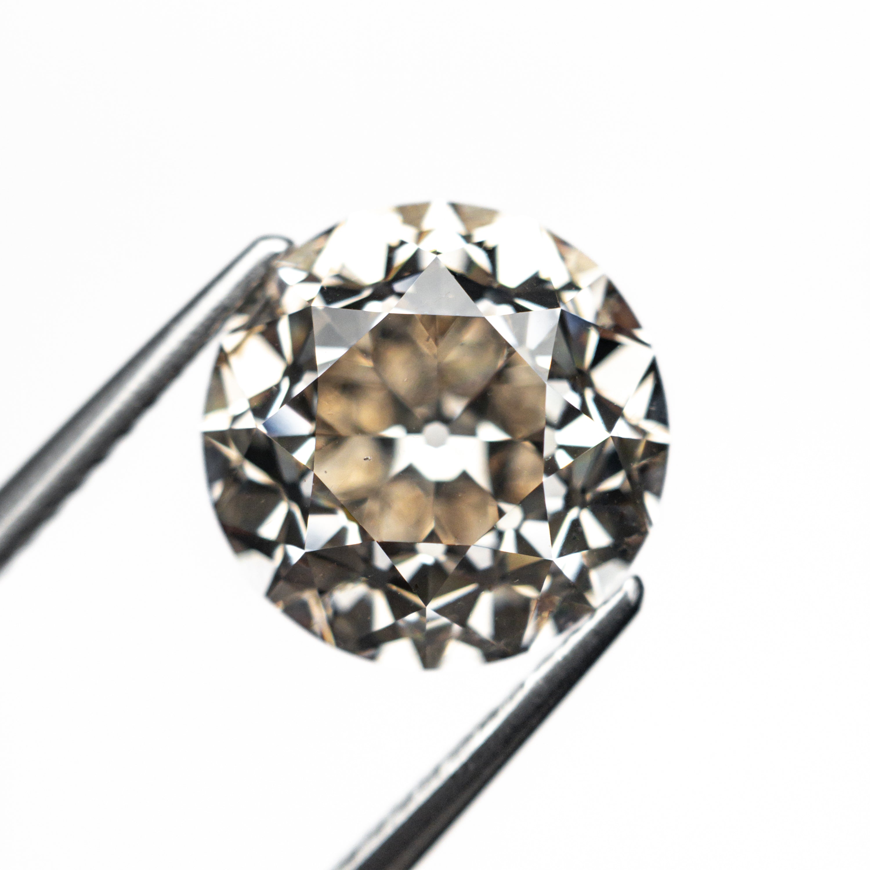 5.10ct 10.30x10.26x7.27mm GIA SI1 Q-R Modern Antique Old European Cut 27077-01-Staghead Designs