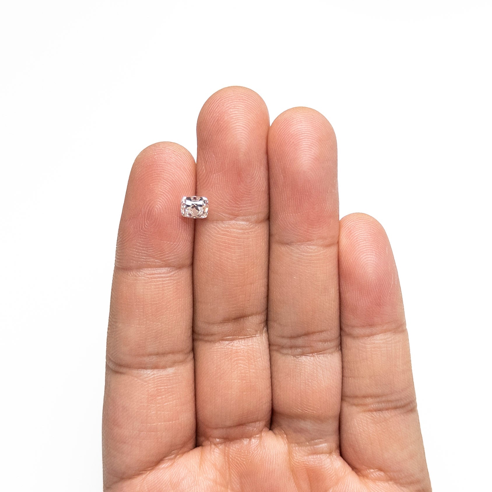1.04ct 5.72x4.79x4.49mm SI1 H Modern Antique Old Mine Cut 27130-05-Staghead Designs