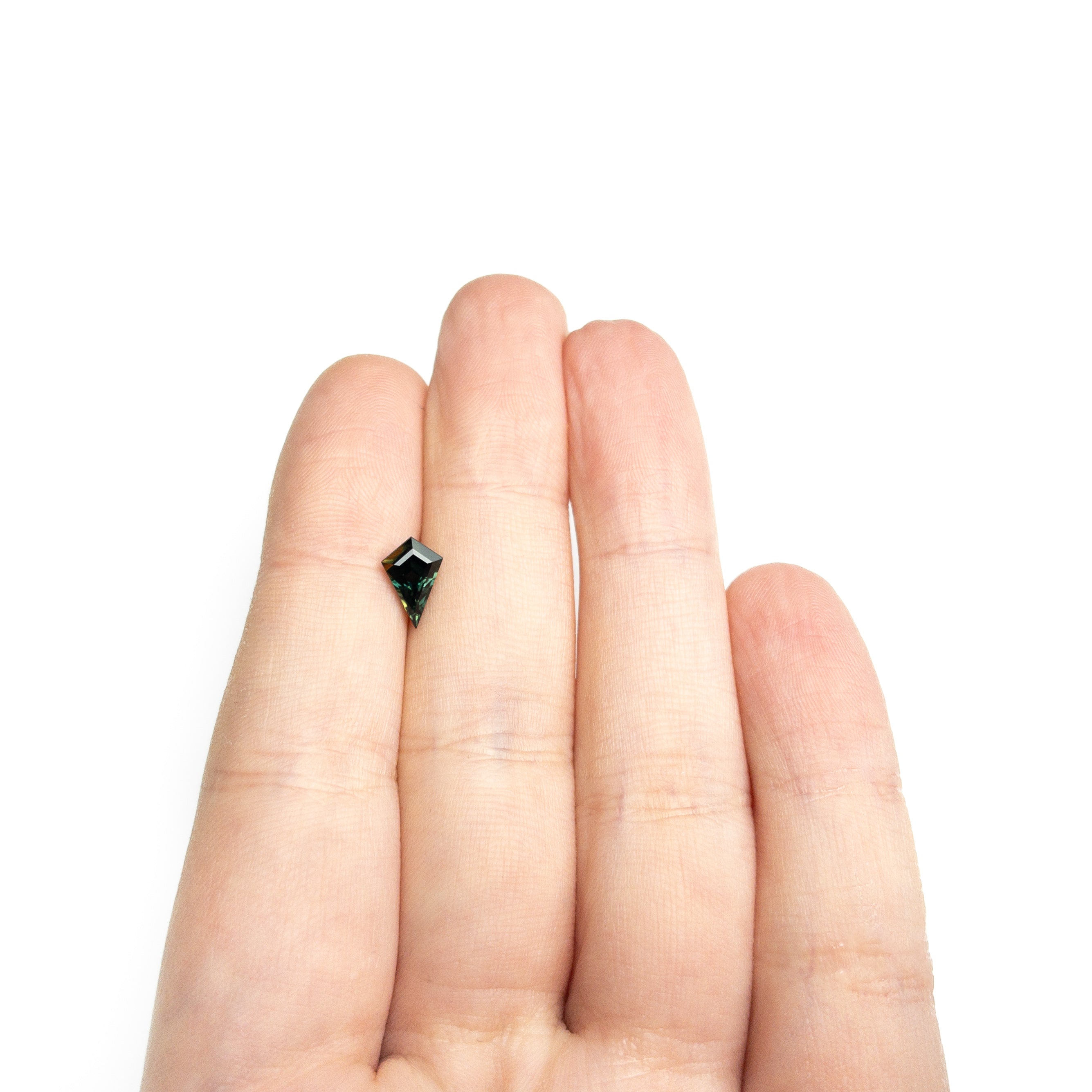 1.03ct 9.08x6.08x3.79mm Kite Step Cut Sapphire 27138-04-Staghead Designs